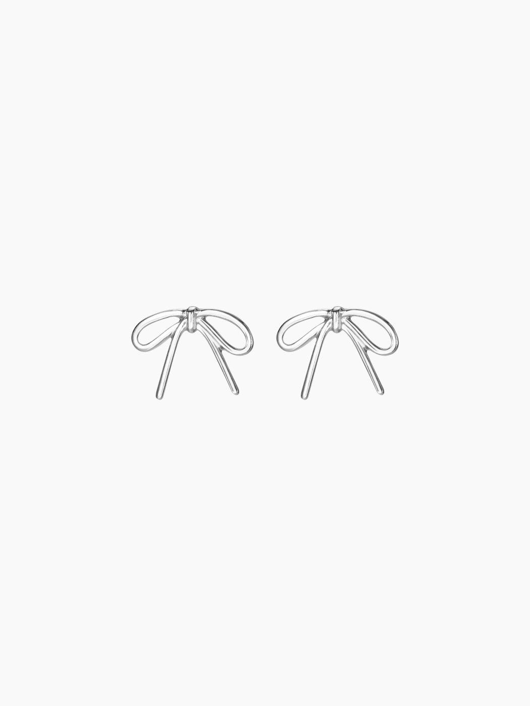 Bowknot Alloy Stud Earrings