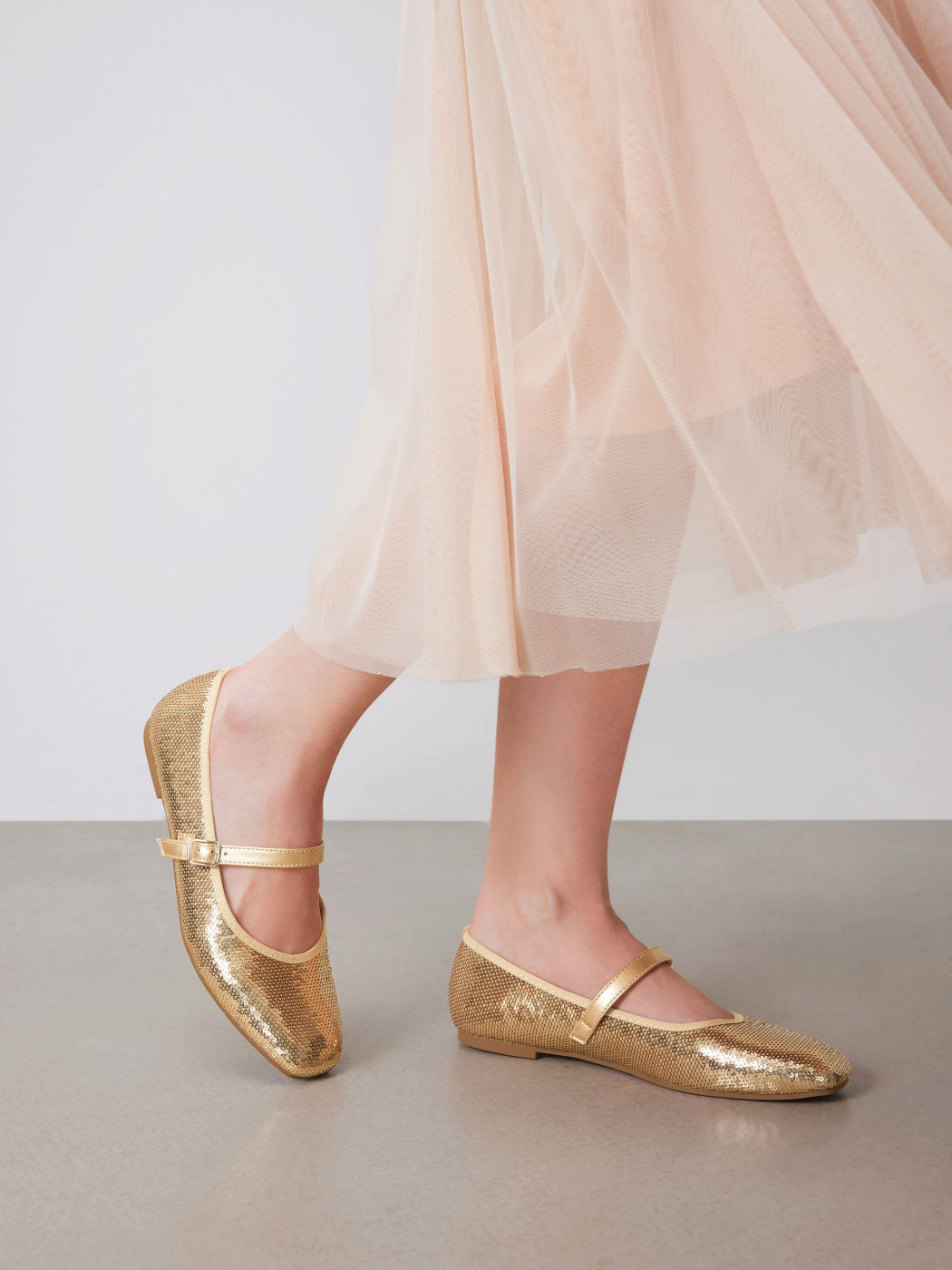 Sequin Mary Jane Shoes