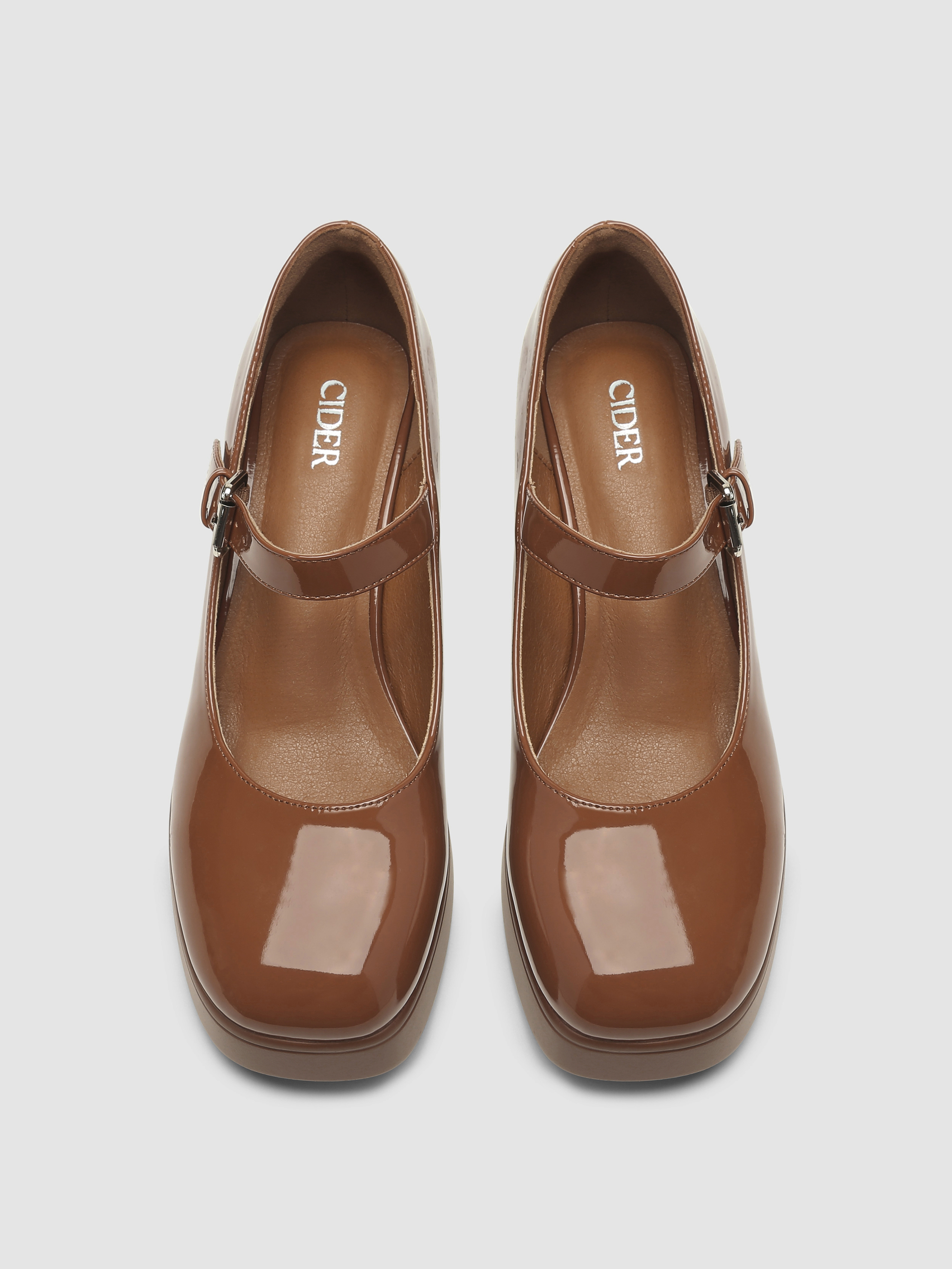 Classic Chunky Heeled Single Band Mary Jane Shoes For Daily