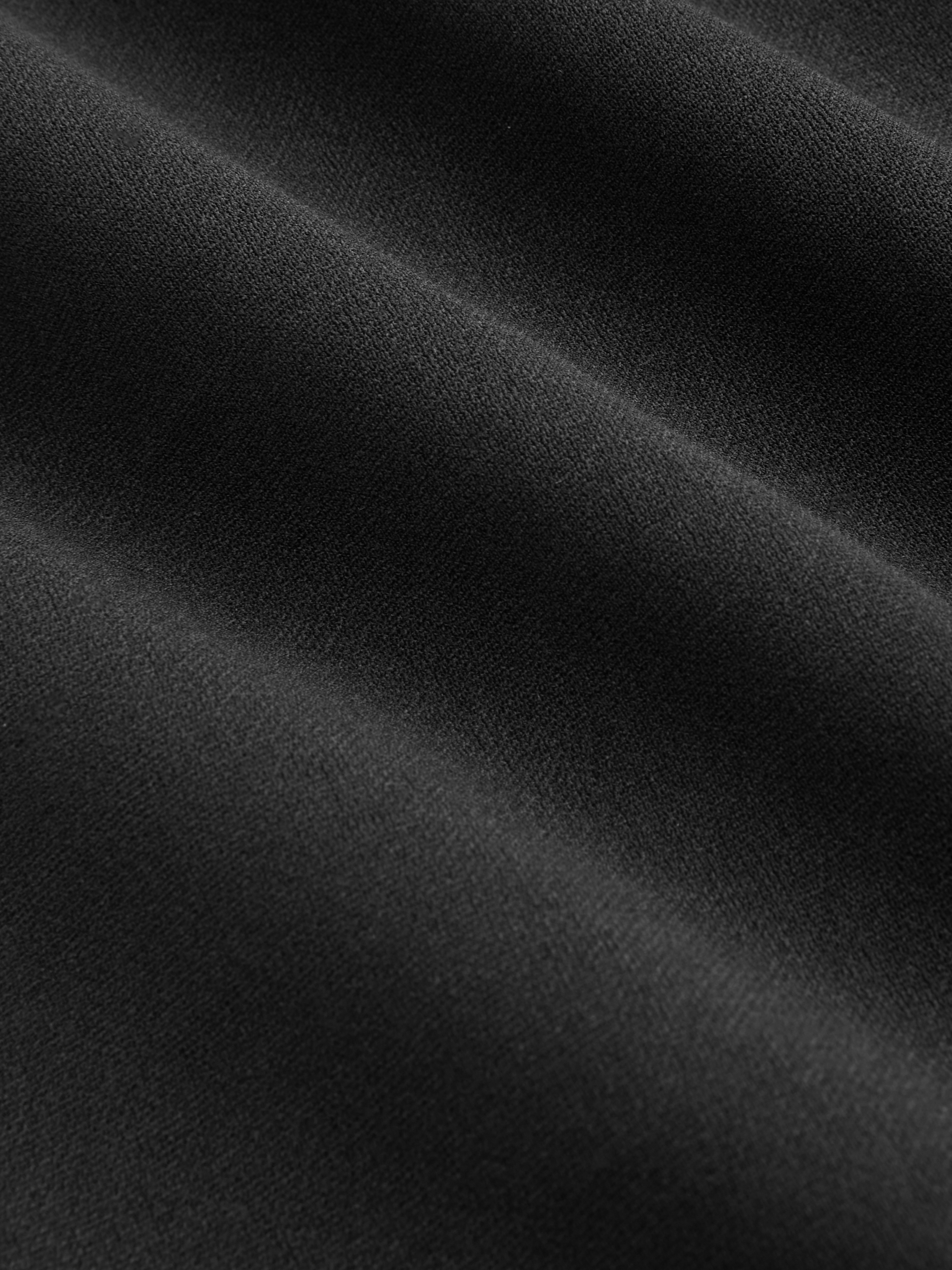 Woven Square Neck Solid Midi Dress