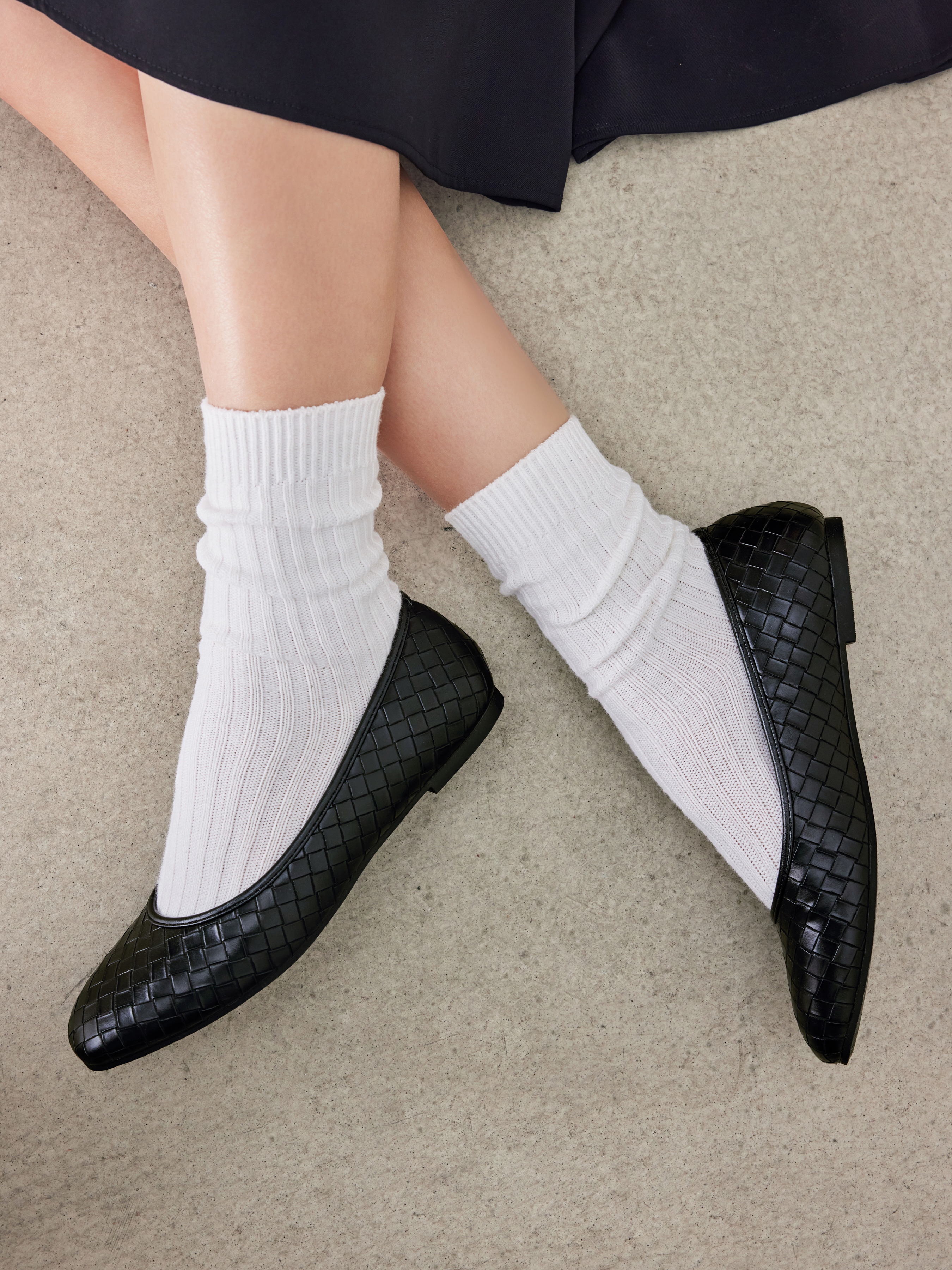 【TAGTRAUME】KIWI ROUND STUD MARY JANE FLATS Mary Jane Ballet Flats | Memory Foam & Sizes
