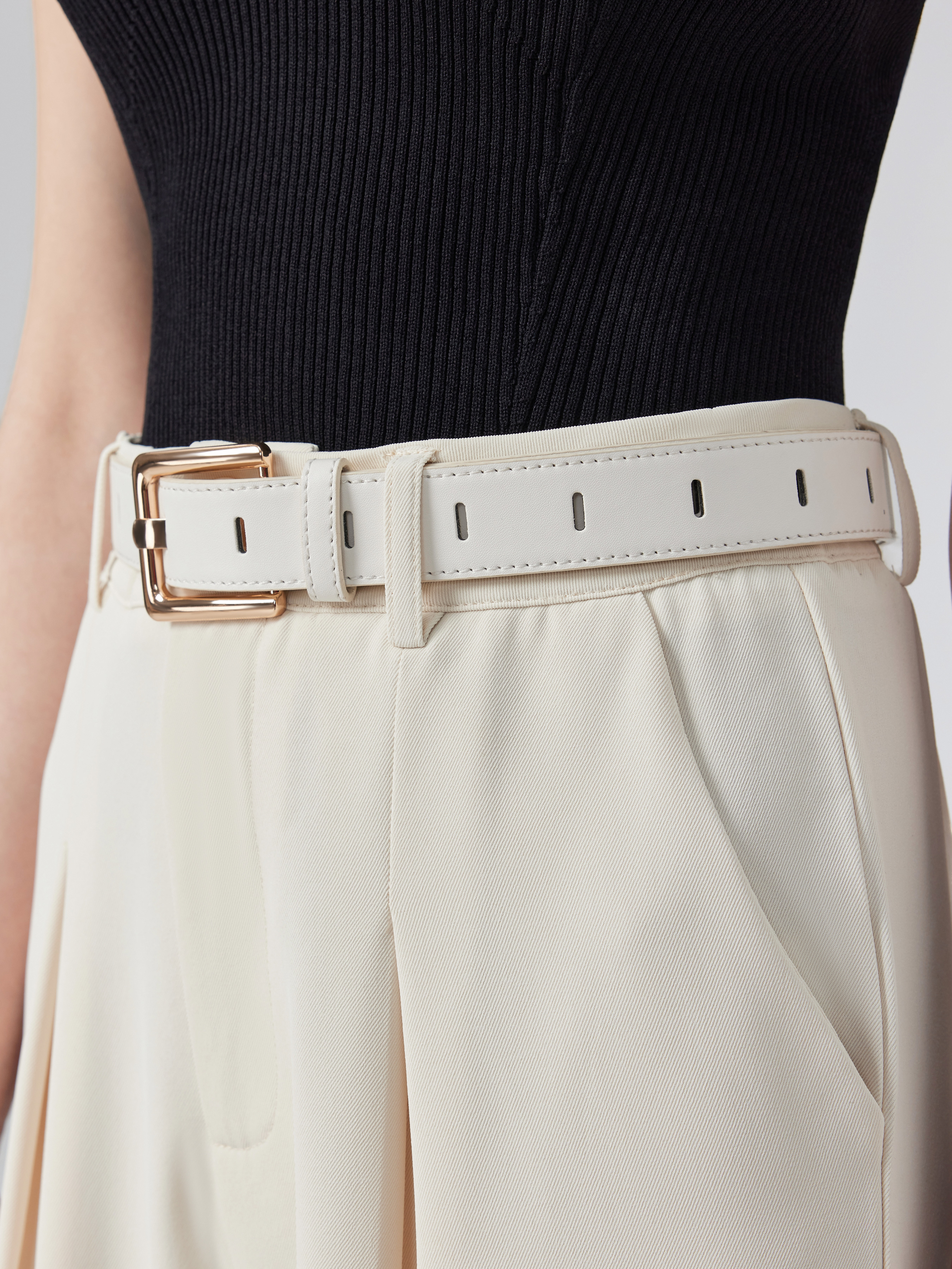 【美品】Time is on HOGATA square buckle belt Vegan Women's 4cm Square Buckle Belt | Will's Vegan Store