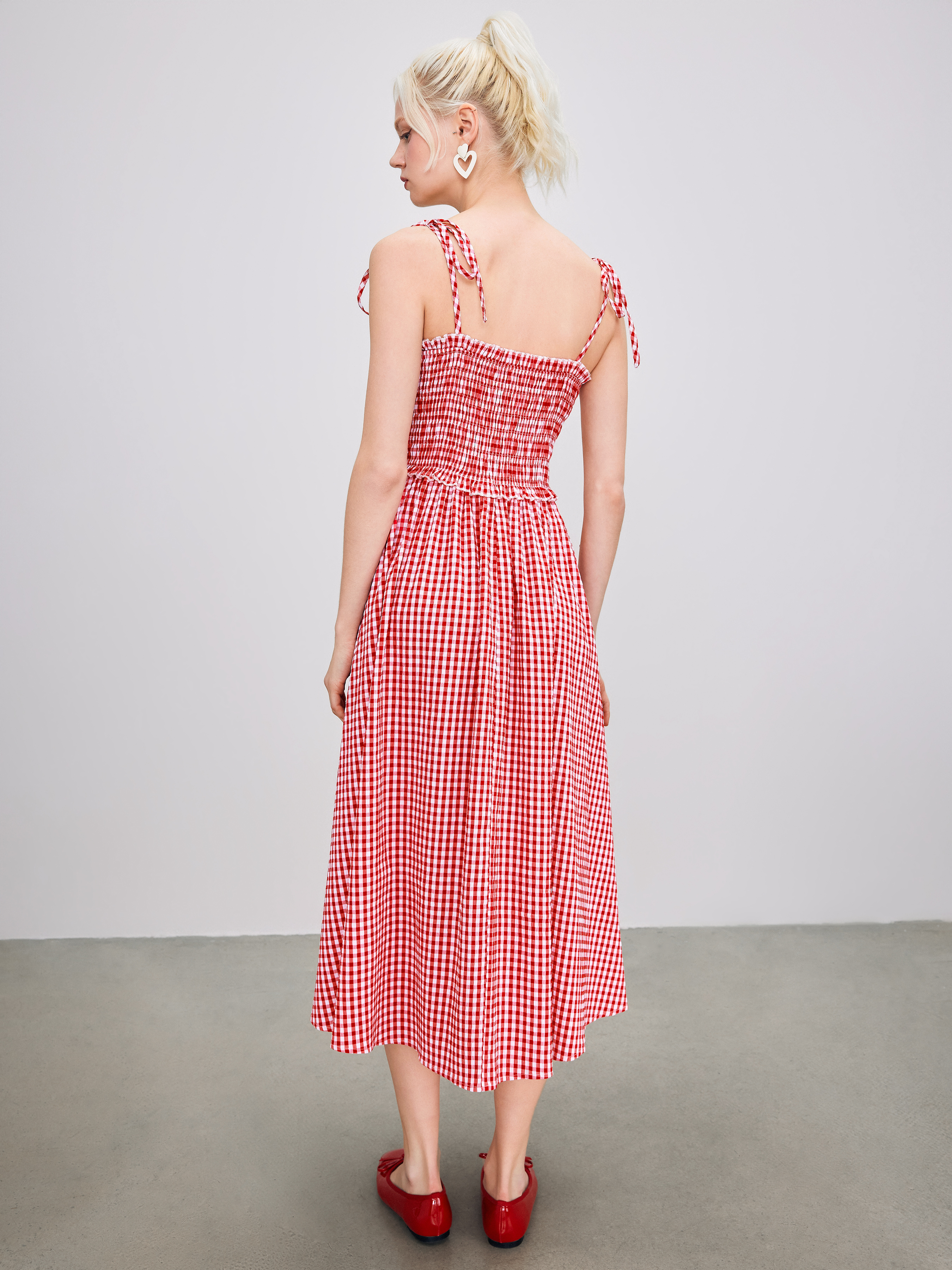 【専用出品】Curensology Gingham Check Dress Michael Kors Gingham sleeveless dress - Women