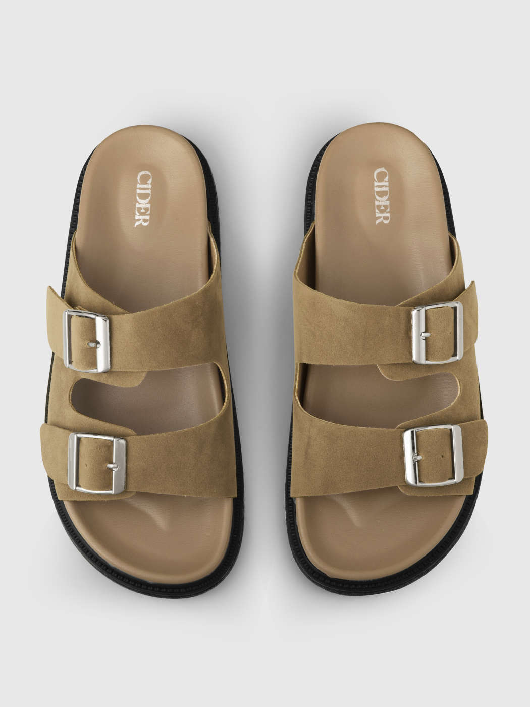 Cowboy Western Outfits Double Band Buckle Slippers For Daily Casual