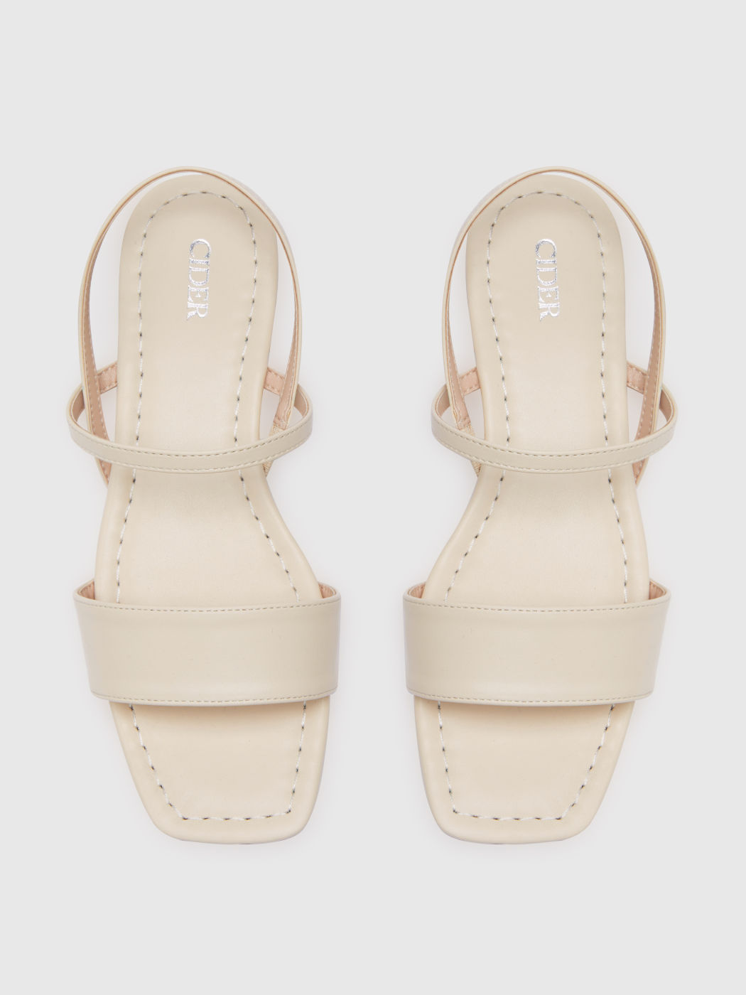 SLINGBACK STRAP SANDALS
