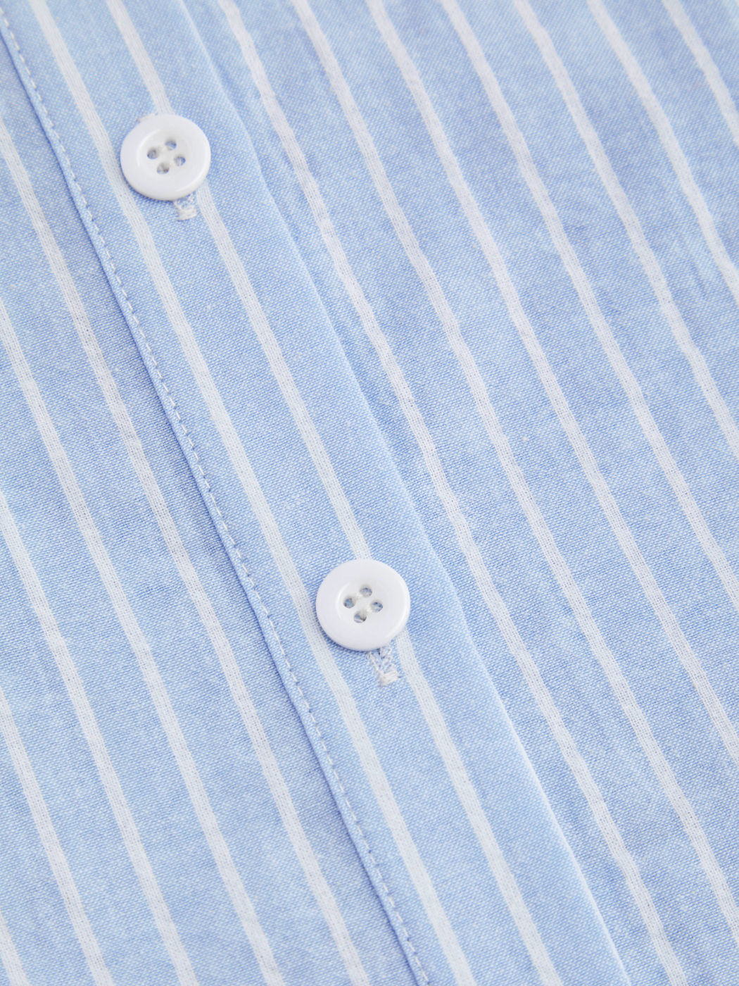 Streifen-Polo-Shirt mit kurzen Ärmeln aus Baumwollmischung