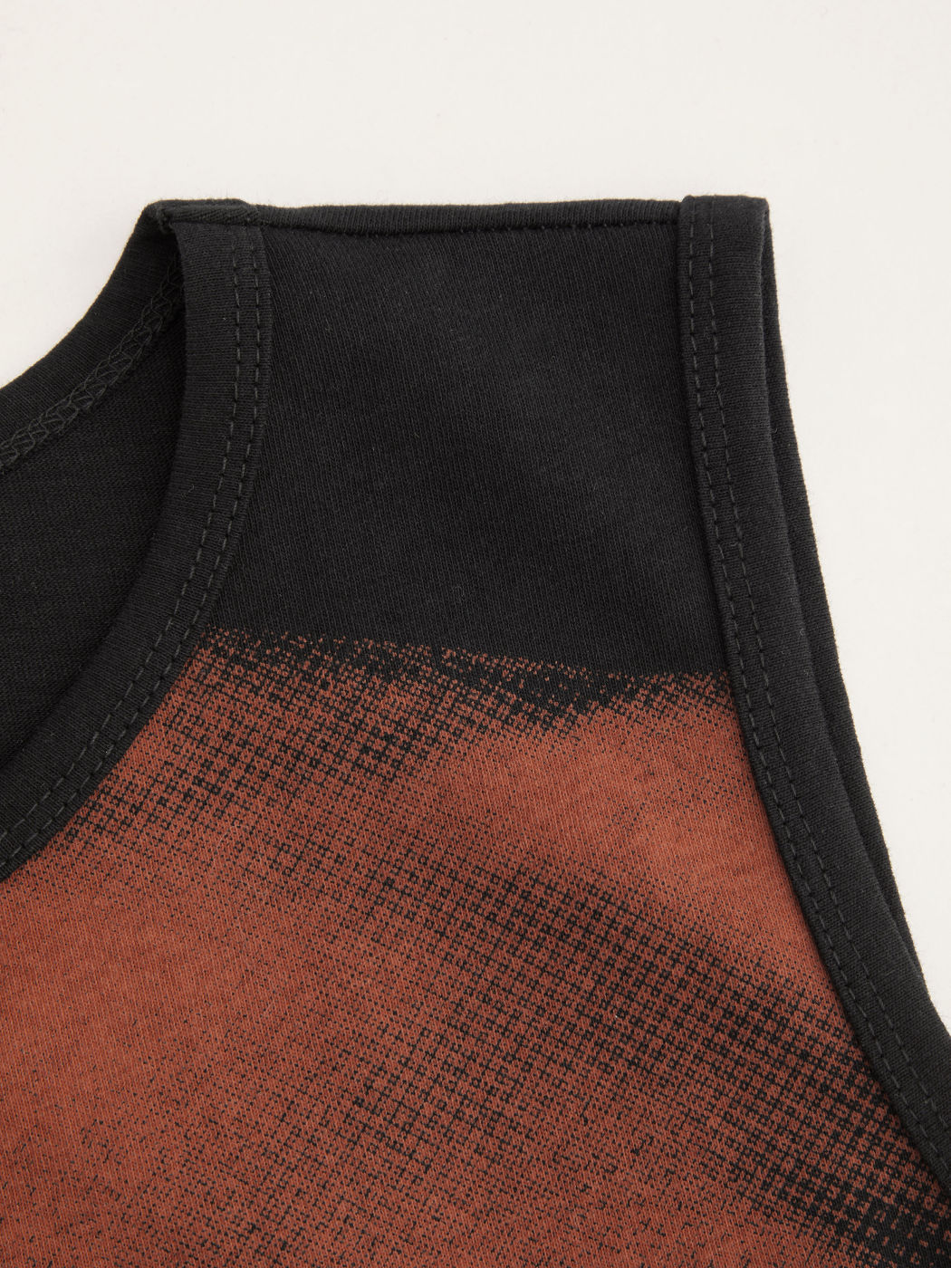 Rundhalsausschnitt Grafik Tank Crop Top Kurve & Plus