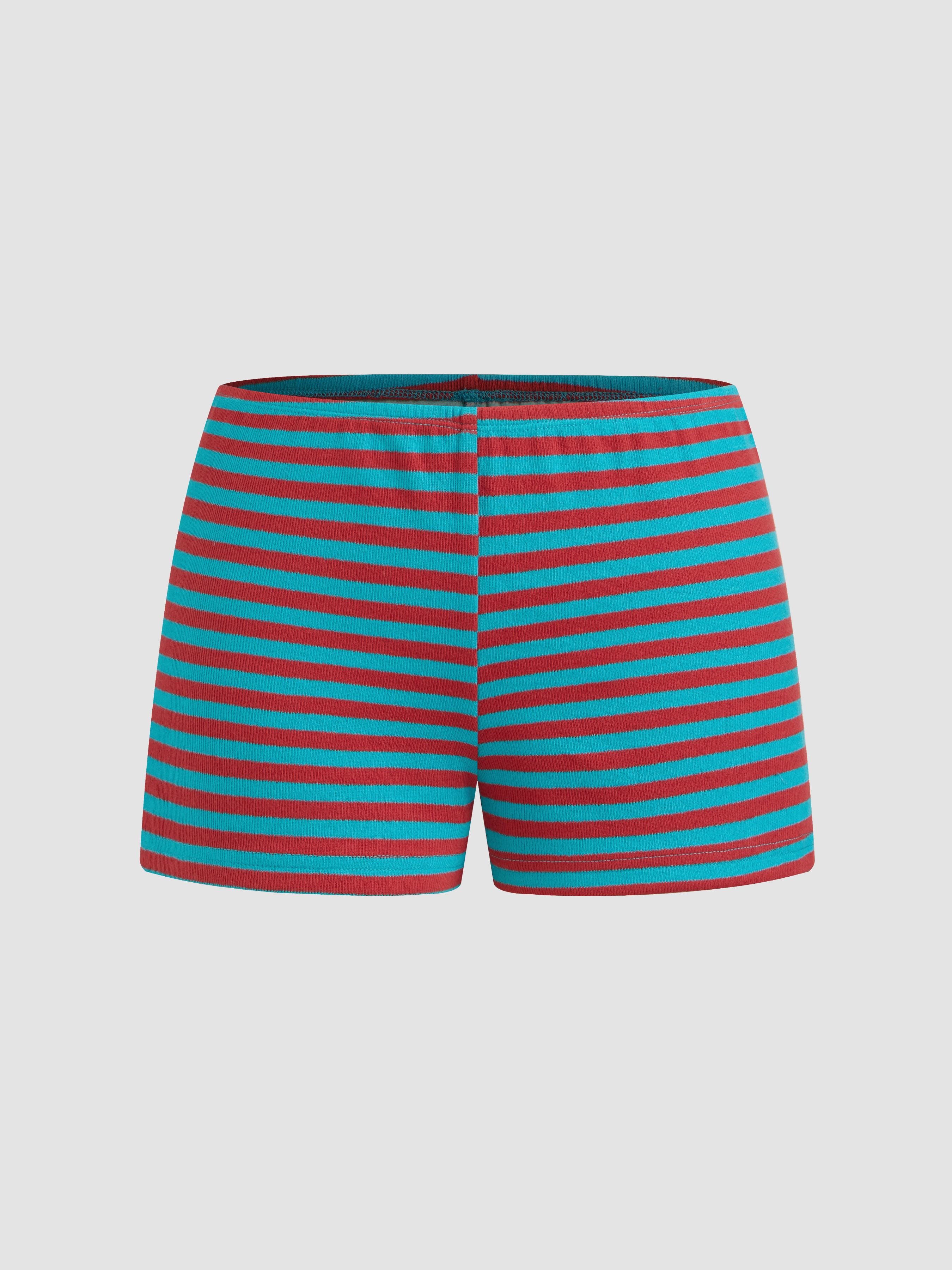 [NF]25SS★FY STRIPE MICRO SHORT PANTS NeutralStripe_microbikeshort_f