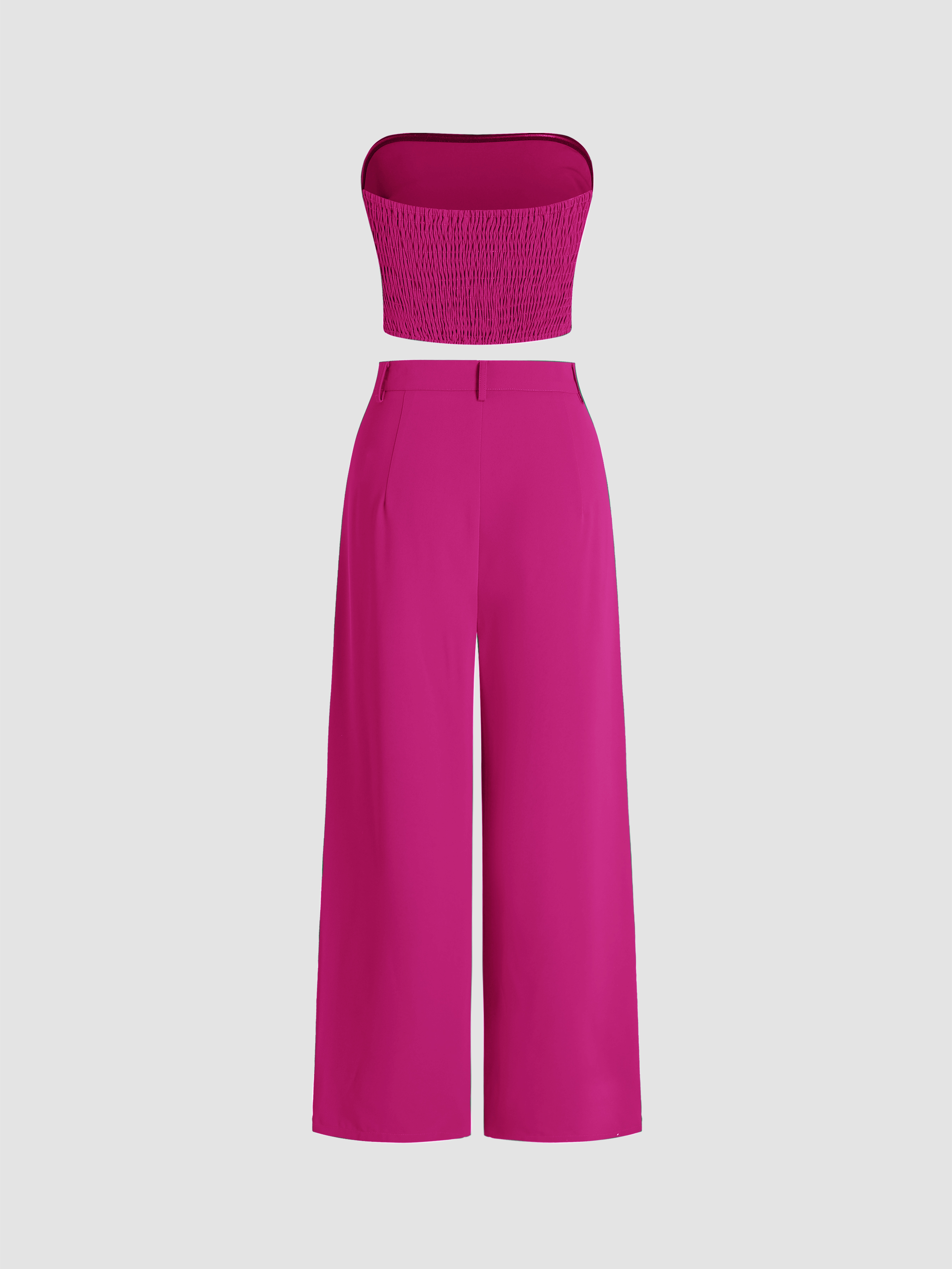 シェアードウエストパンツ　廃盤　34 Shirred Waist Pants 229_8a82570327-ss25-ecom-2442-