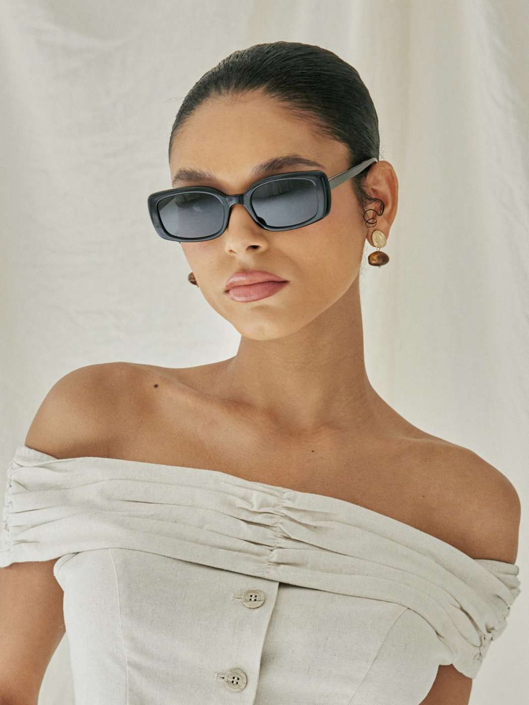 RECTANGULAR FASHION GLASSES For Vacation Beach