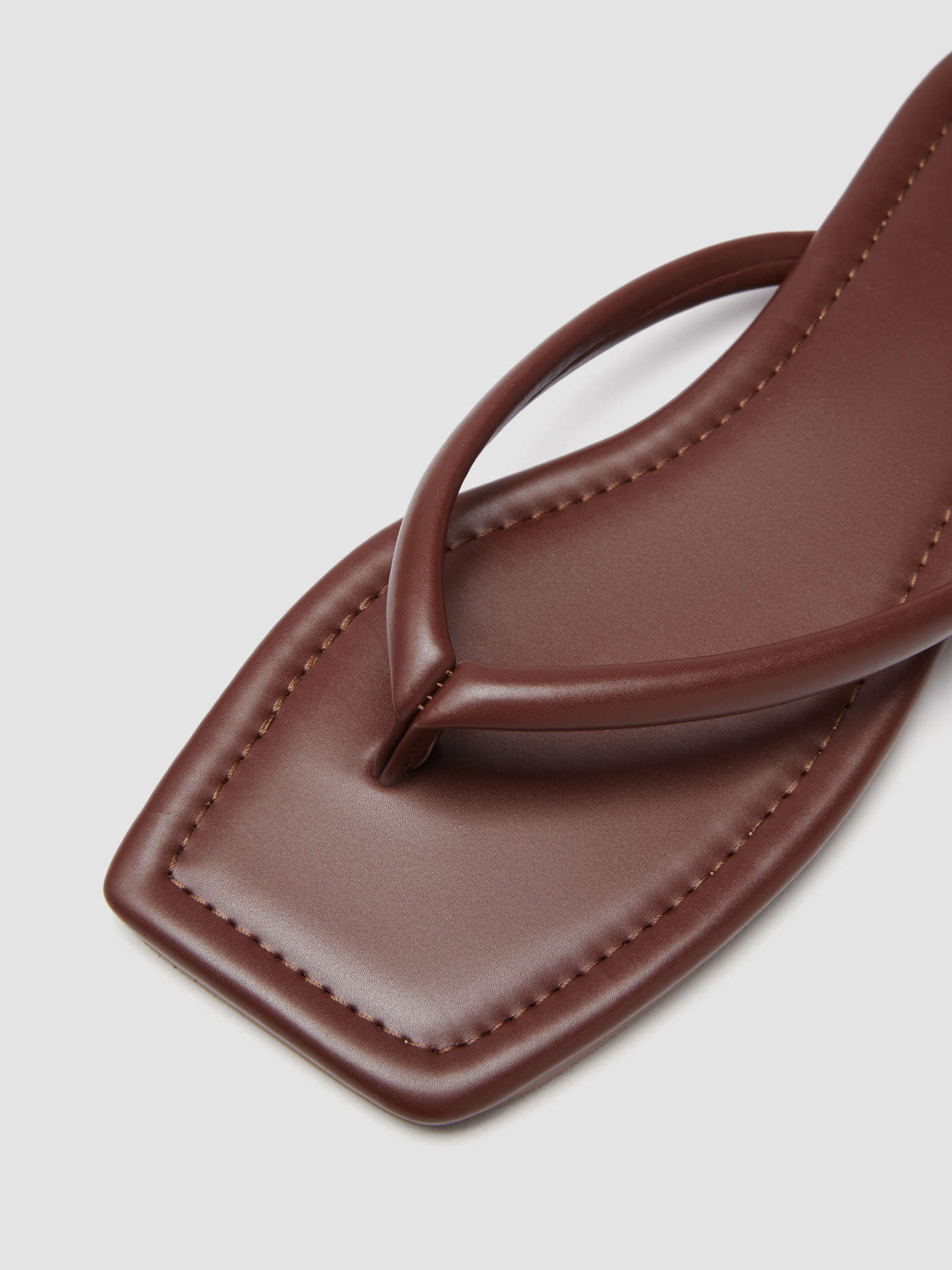 Classic Square Toe Flip-flops For Daily Casual Outdoor Vacation Holiday Beach