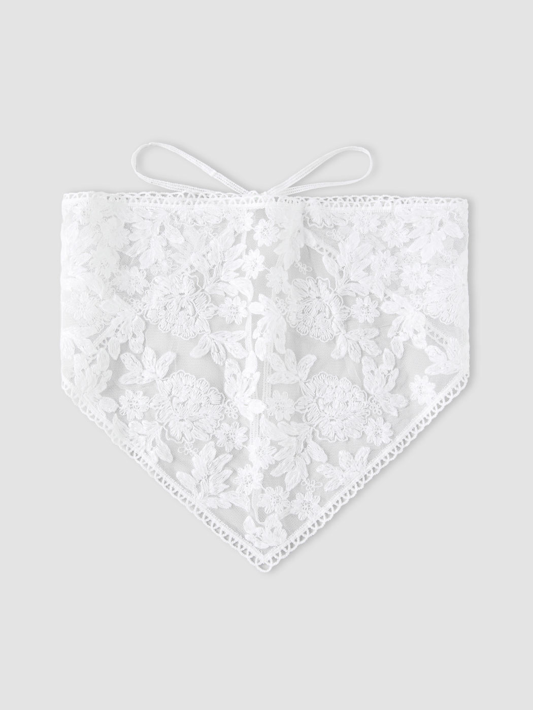 FLORAL LACE HEADSCARF
