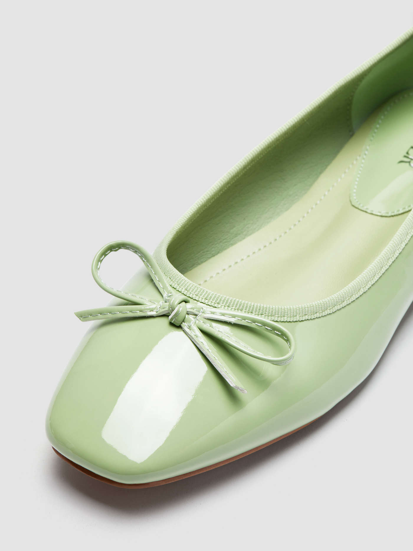 Bowknot Decor Square Toe Ballet Mary Jane Flats For Daily Casual Vacation