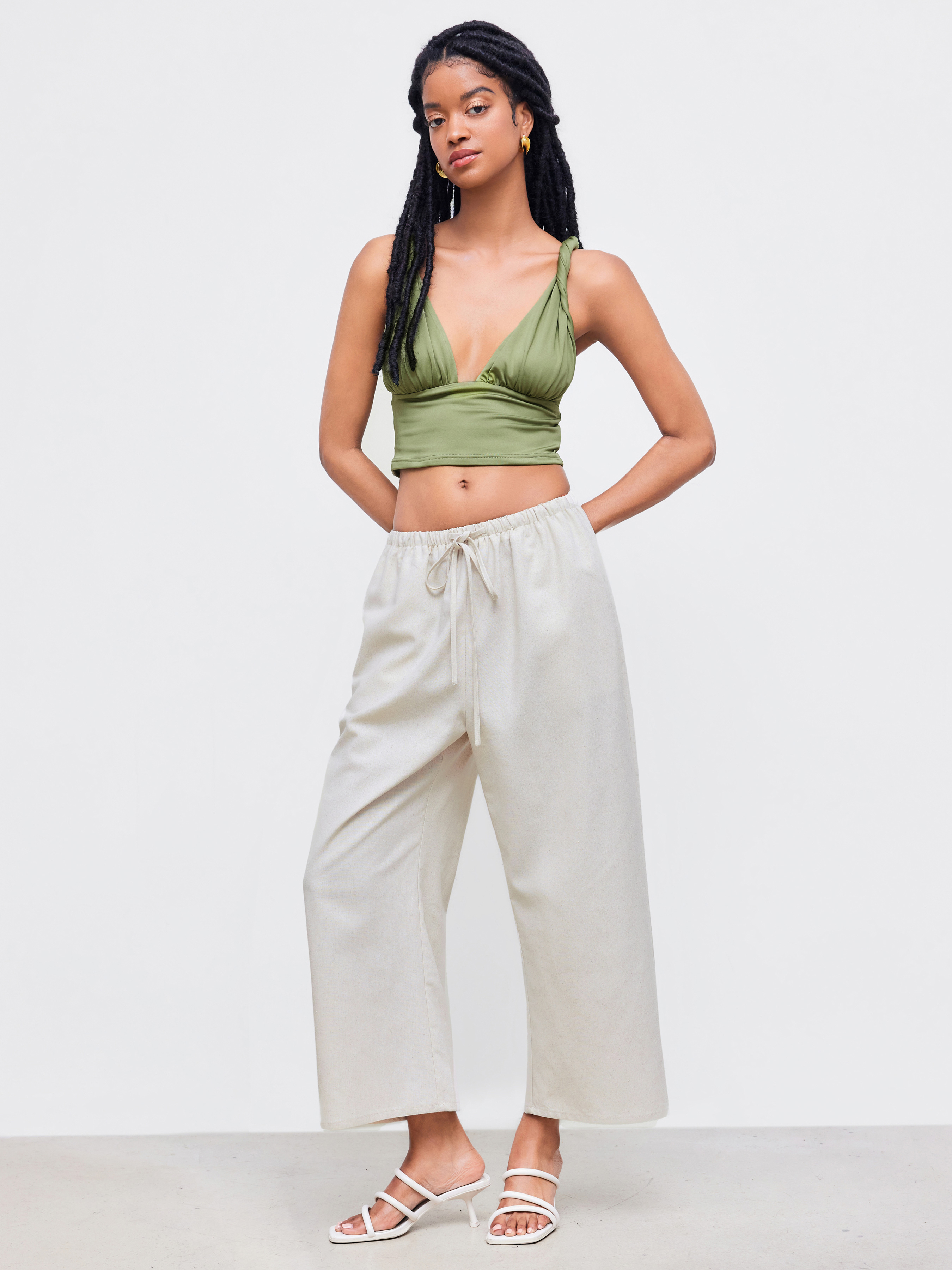 トップス cowcow Cow Crop Top