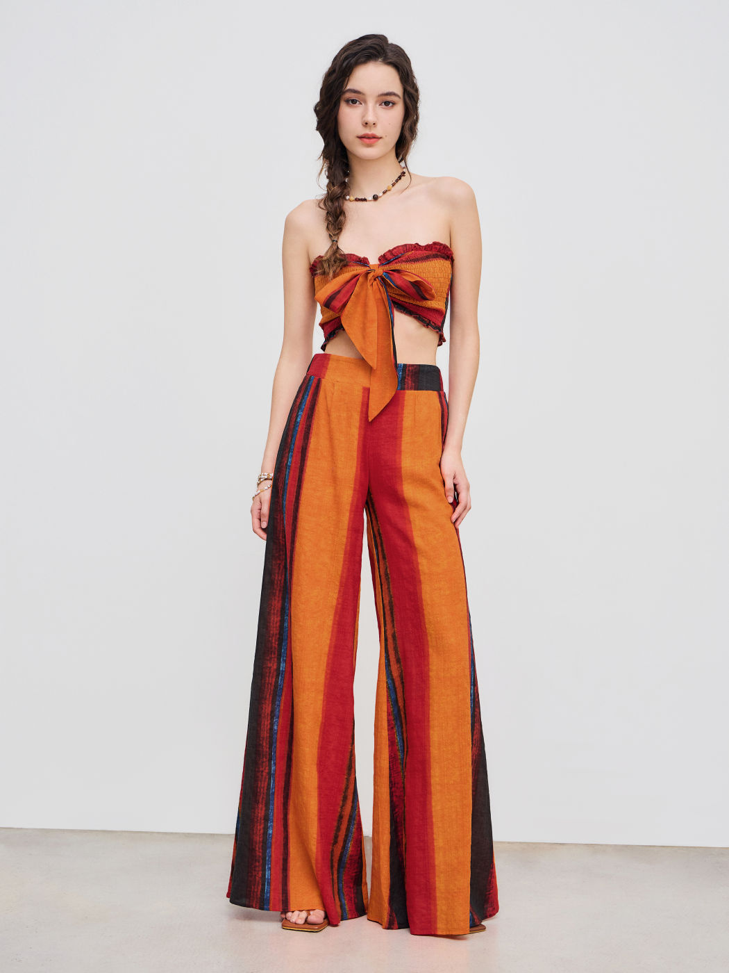  Wild West Boho Set mit Streifen