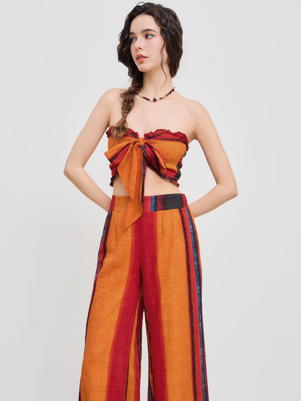  Wild West Boho Set mit Streifen