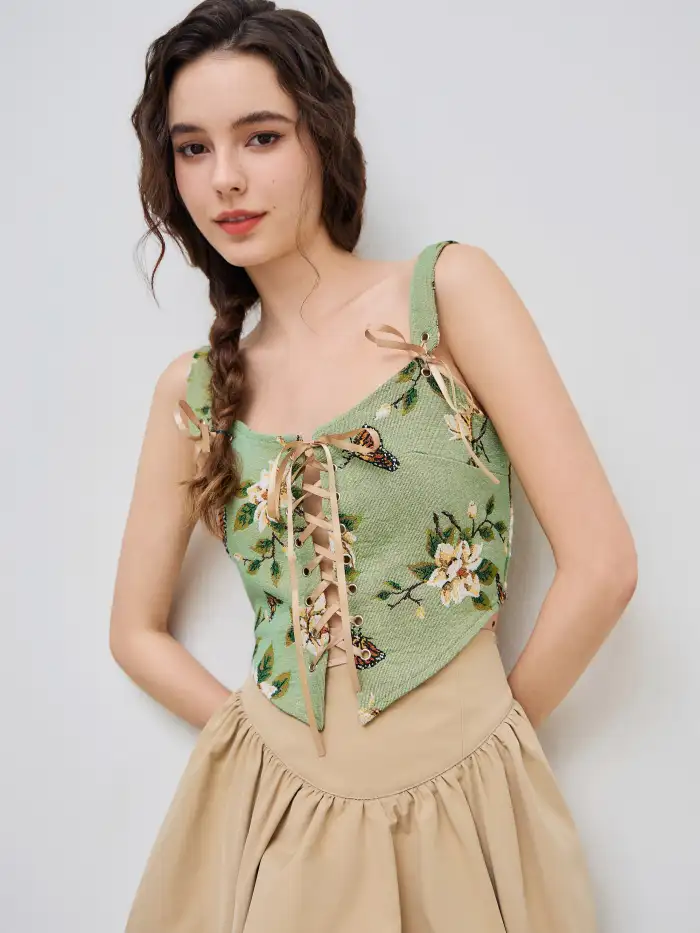 cider cottagecore dress CIDER Women's Gothic Dresses Summer Mini Dress Lace Mesh Square Neck Sleeveless Spaghetti Strap Party Goth Y2K Fall Green at Amazon Women's Clothing store