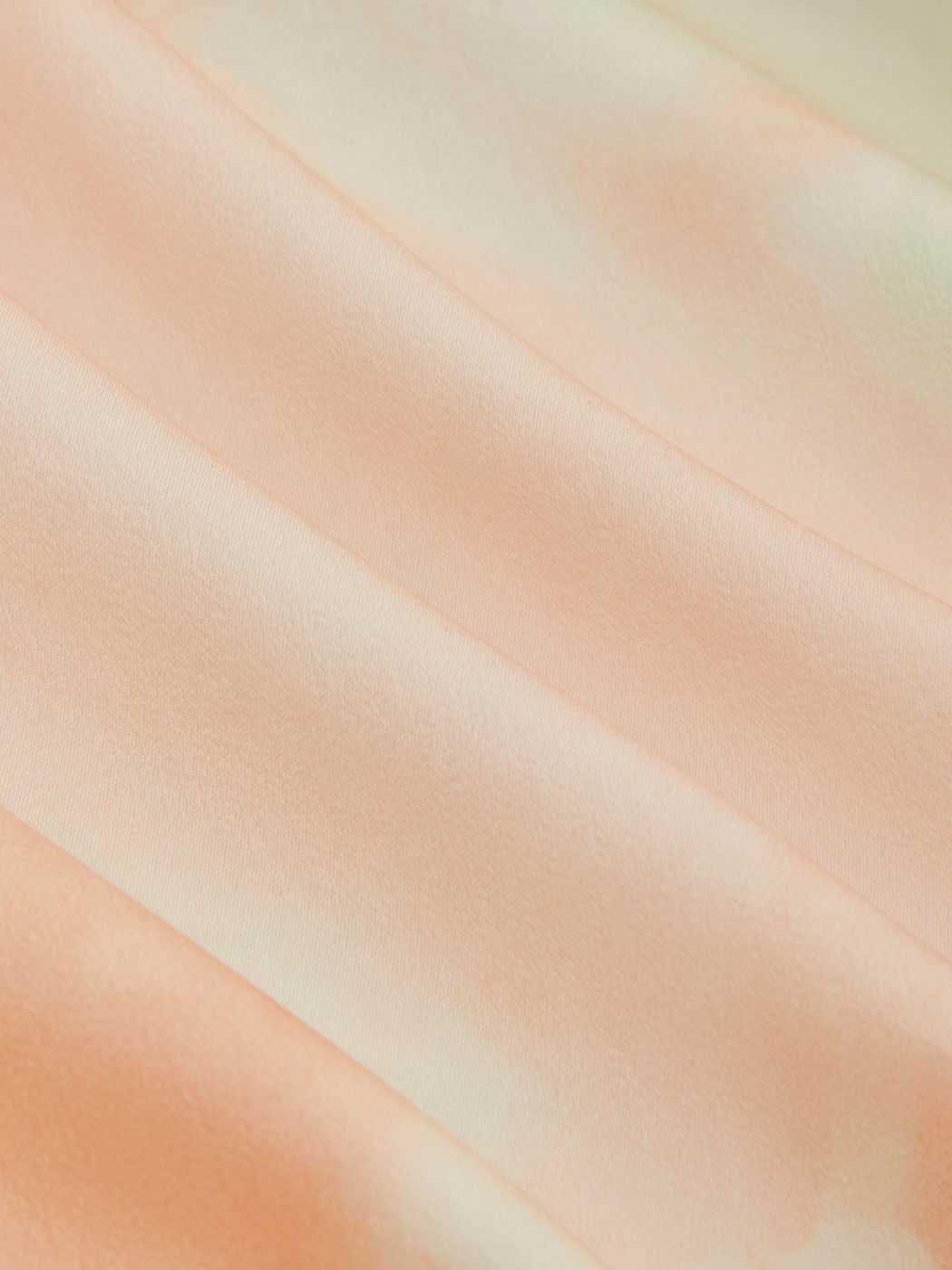 Satin Cowl Neck Tie Dye Cami Bodysuit