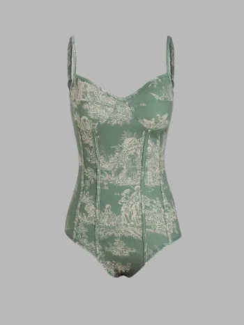 Toile de Jouy Bodysuit