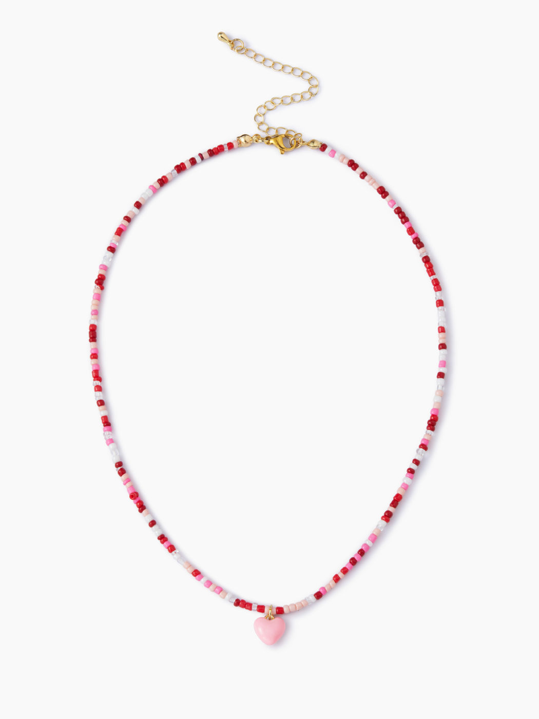 HEART BEADED NECKLACE