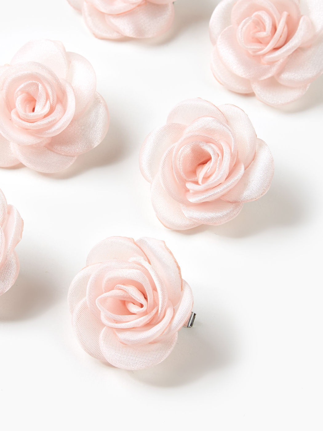 6PCS ROSEN HAARSPANGEN