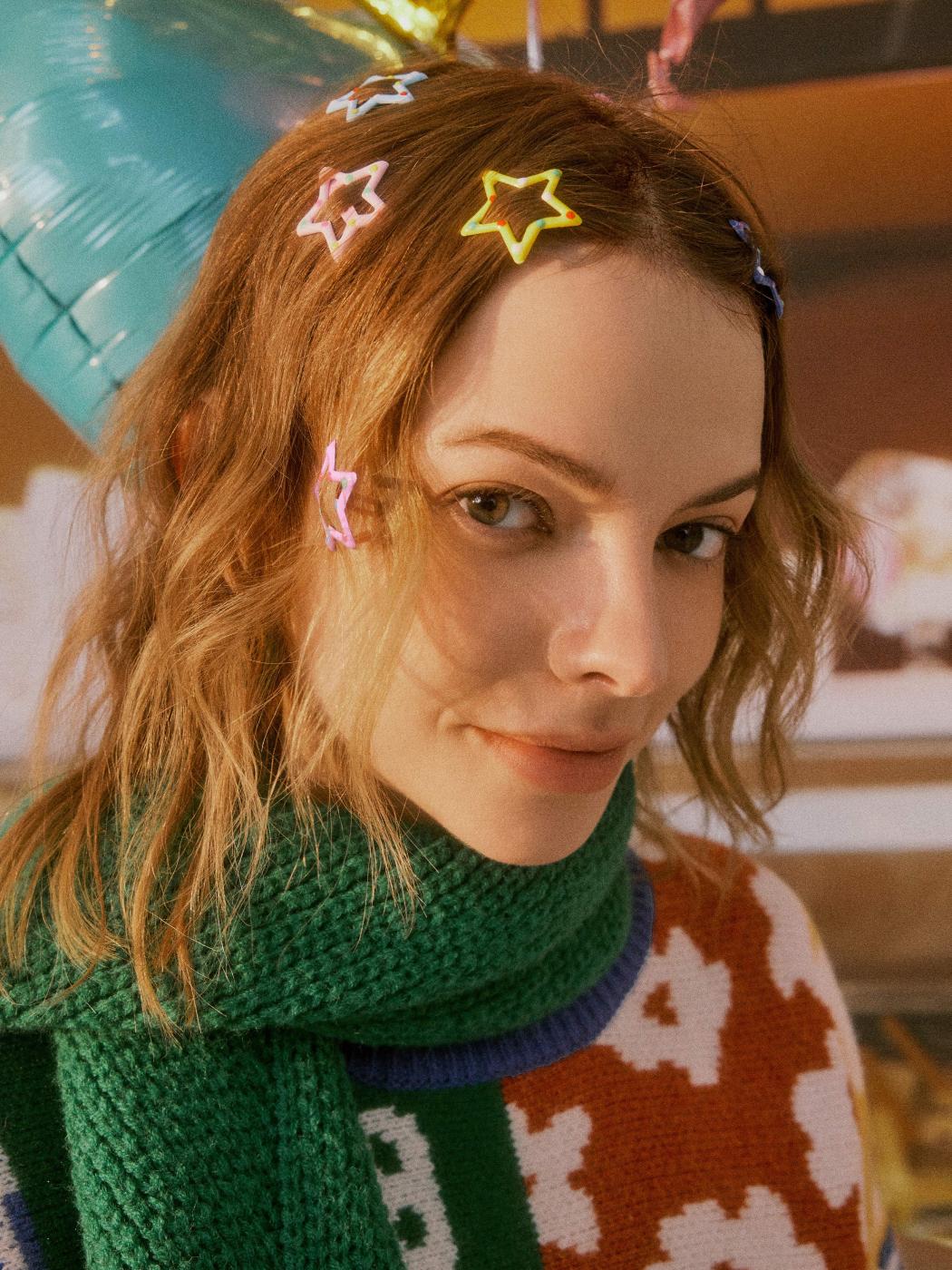10PCS STAR HAIR CLIPS