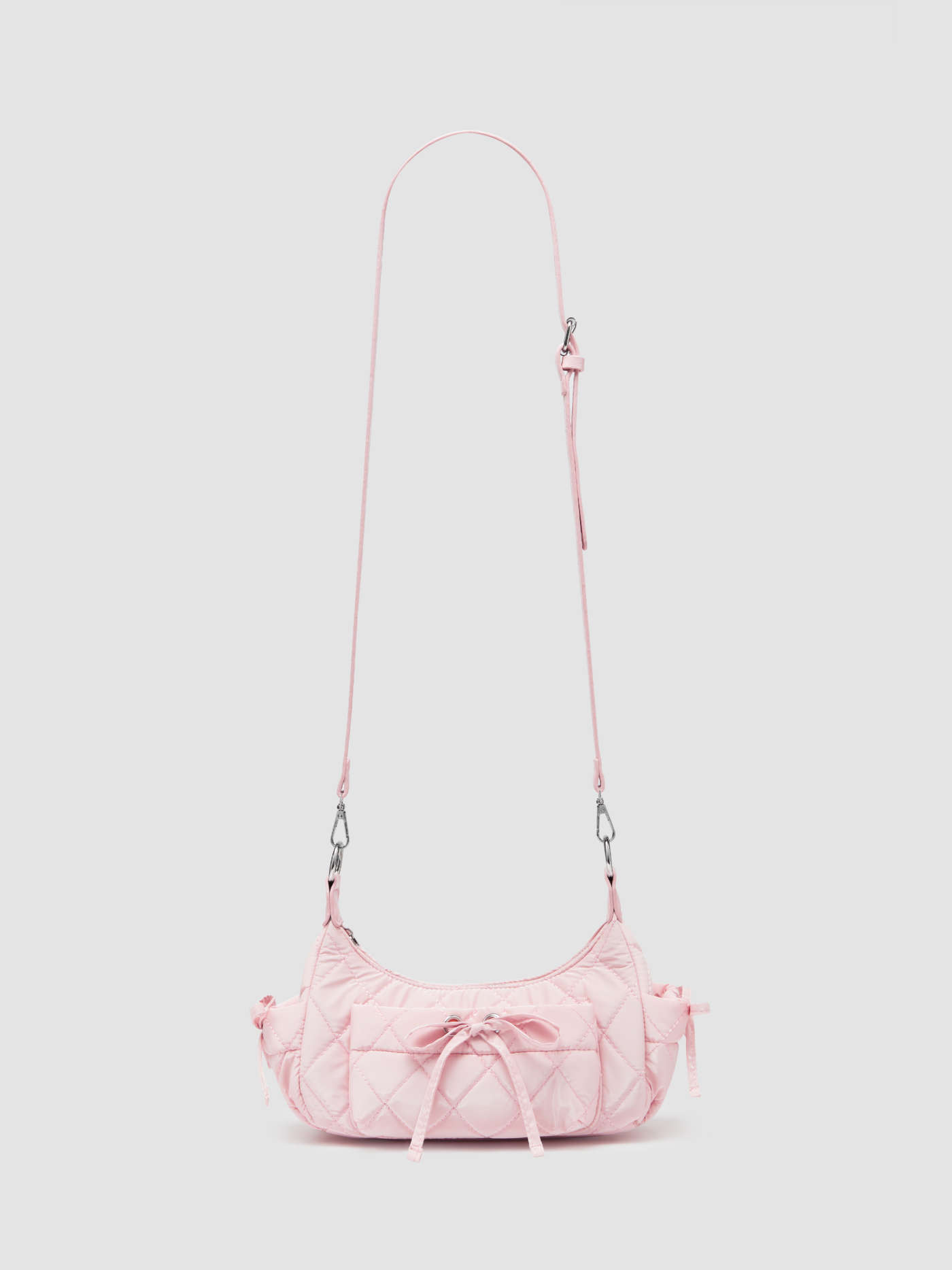 BOWKNOT QUILTED SHOULDER BAG