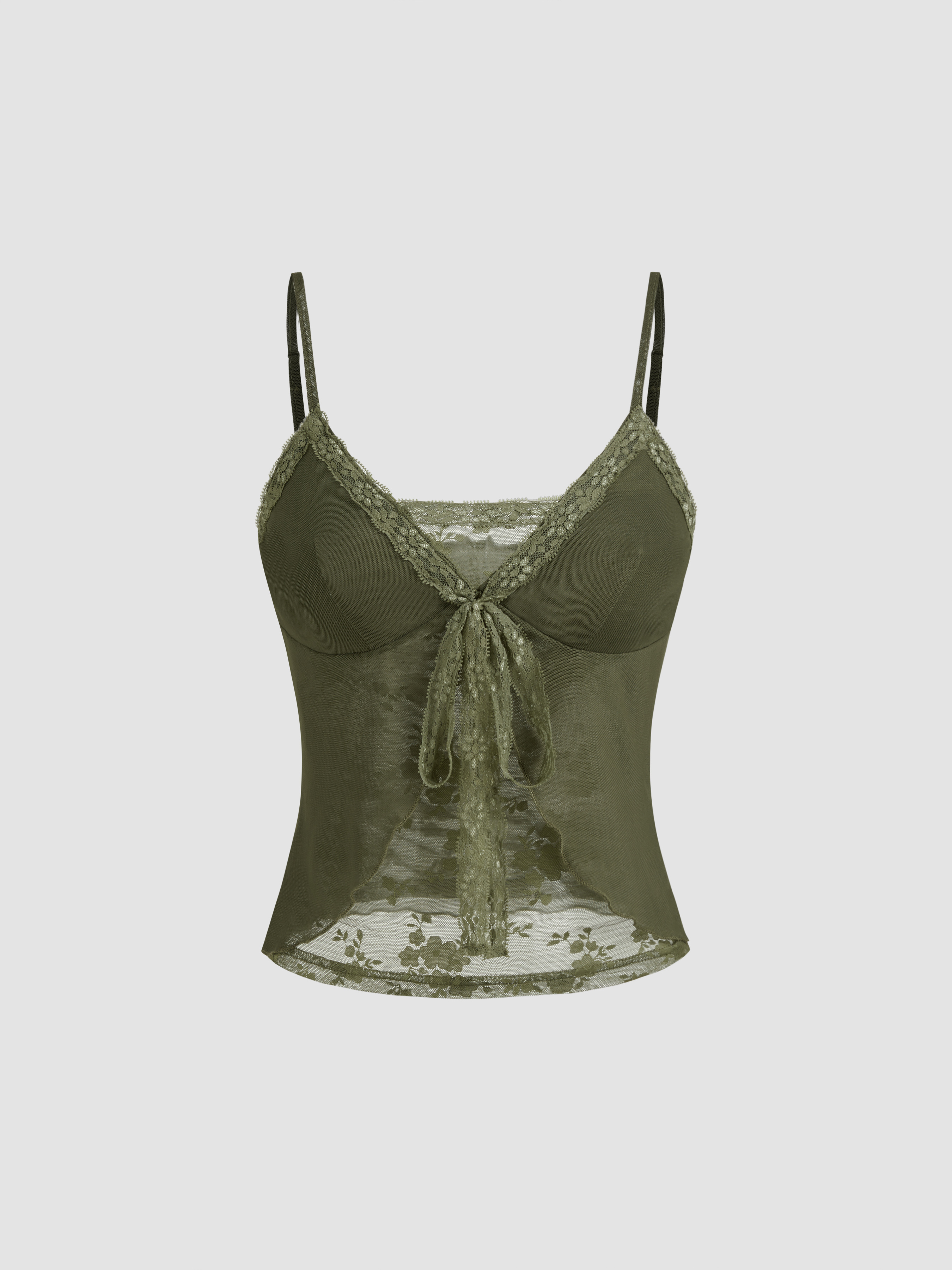 amerge laceup foodie tops×lace cami set laceup foodie tops×lace cami set(M IVORY): トップス｜PMbox