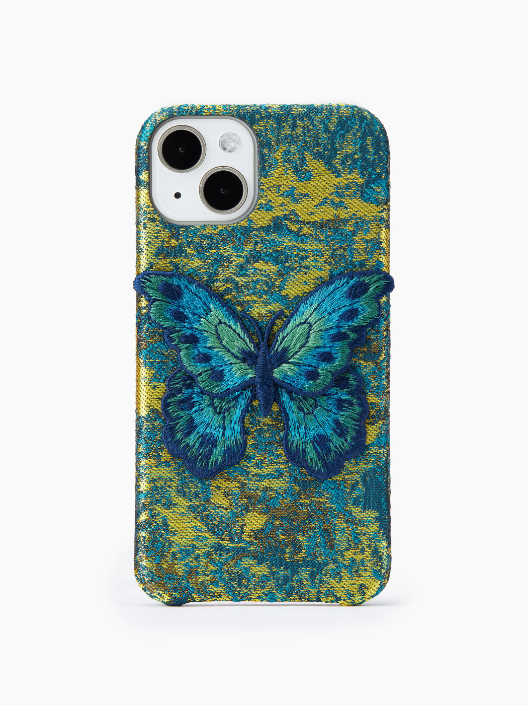 Schmetterling bestickte Handyhülle