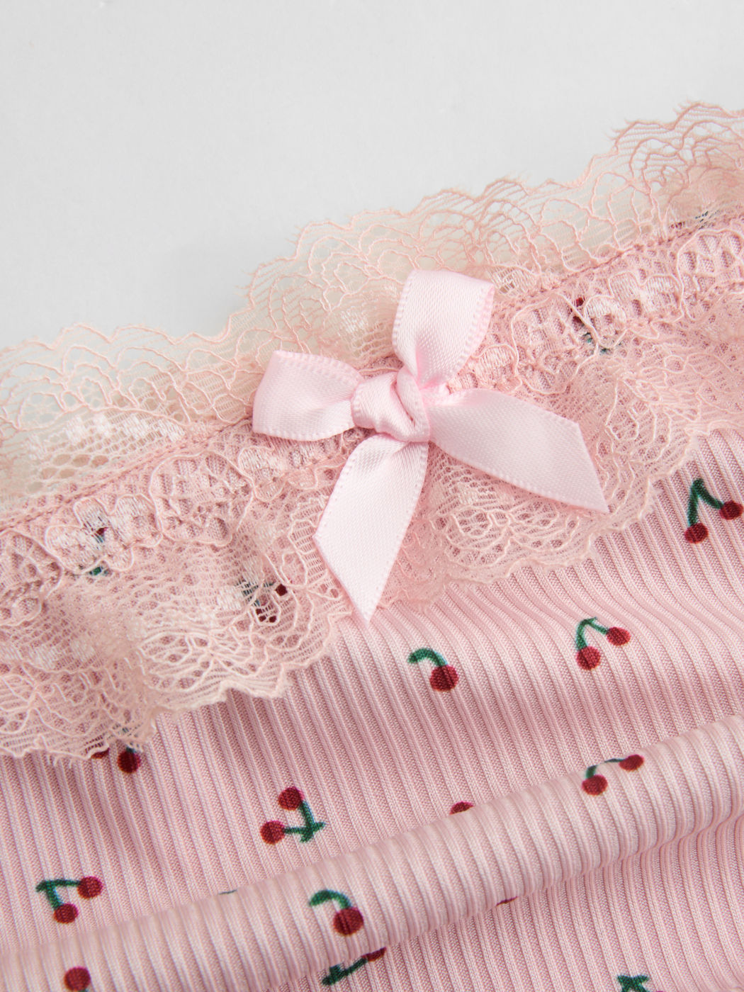 Floral Bowknot Ruched Crop Tube Top