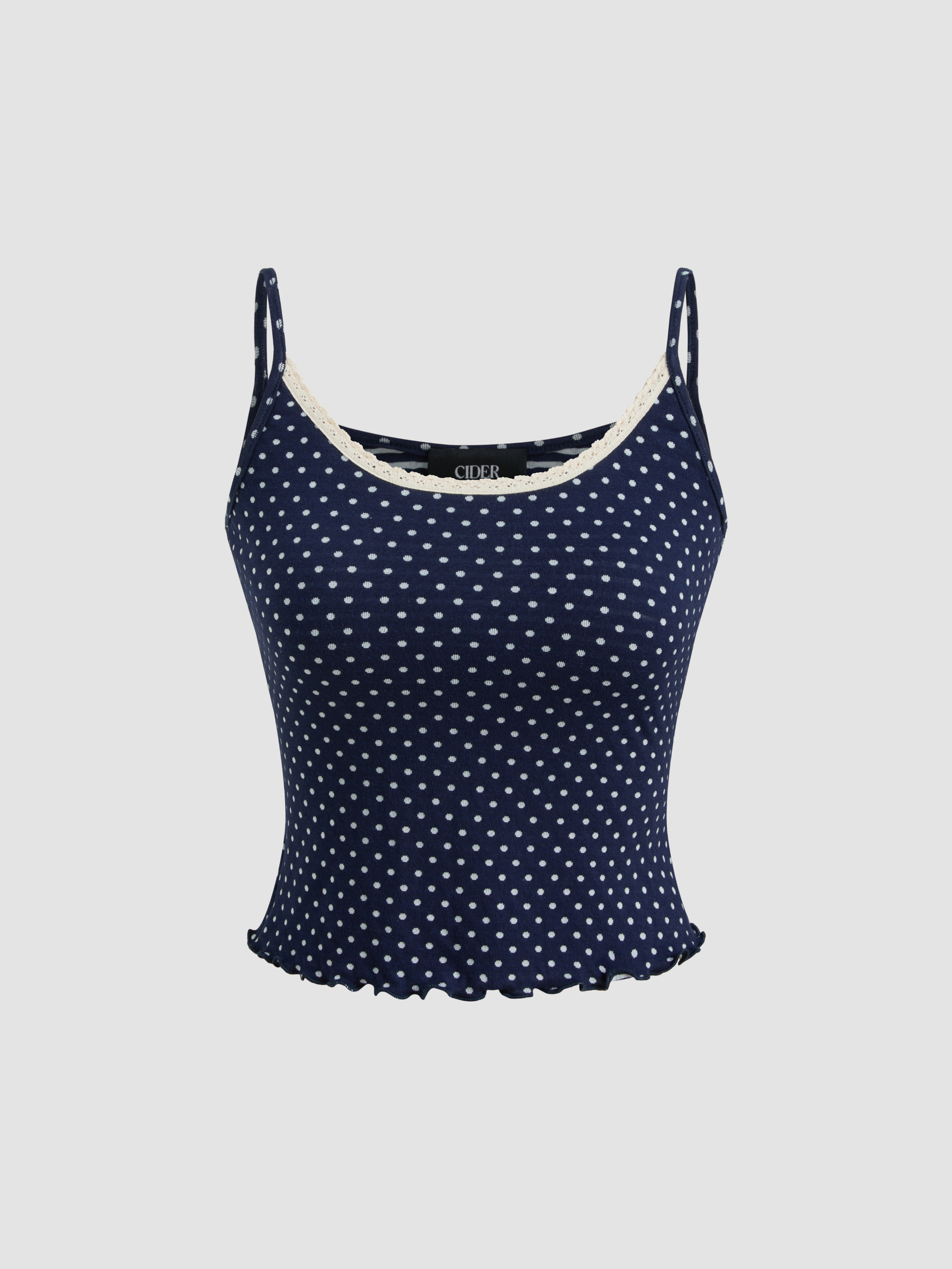 Knit Fabric Cotton Reversible Cotton-blend Scoop Neckline