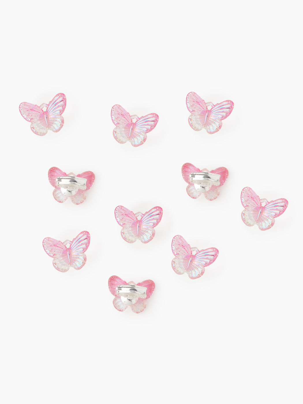 10PCS BUTTERFLY HAIR CLIPS