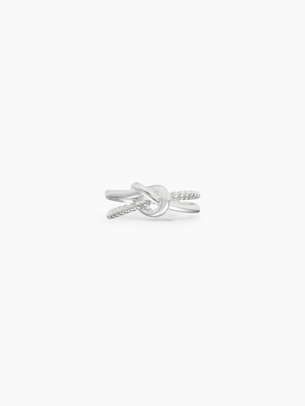 DOUBLE BAND KNOT RING