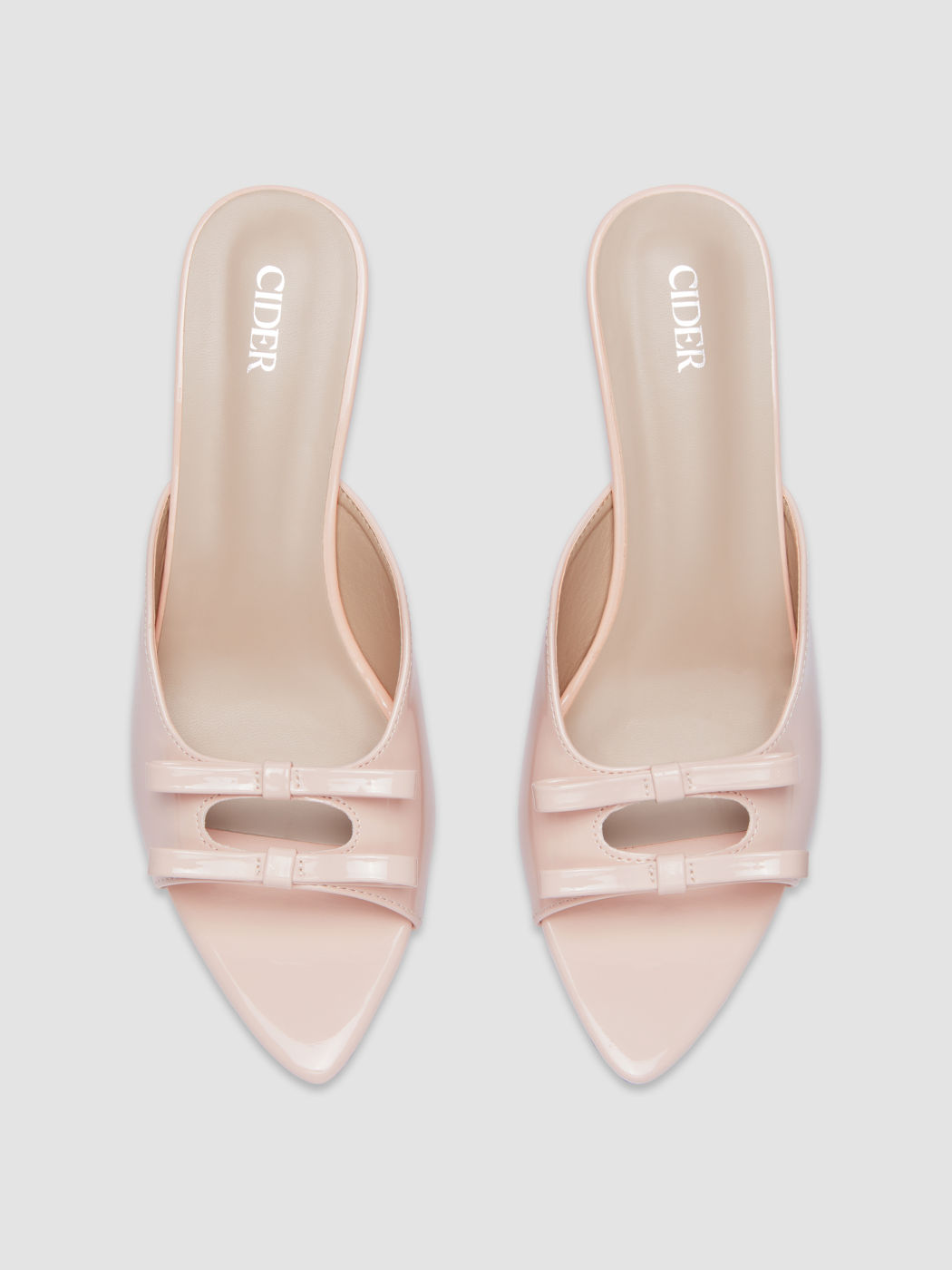  DOUBLE BOWKNOT HEELS 