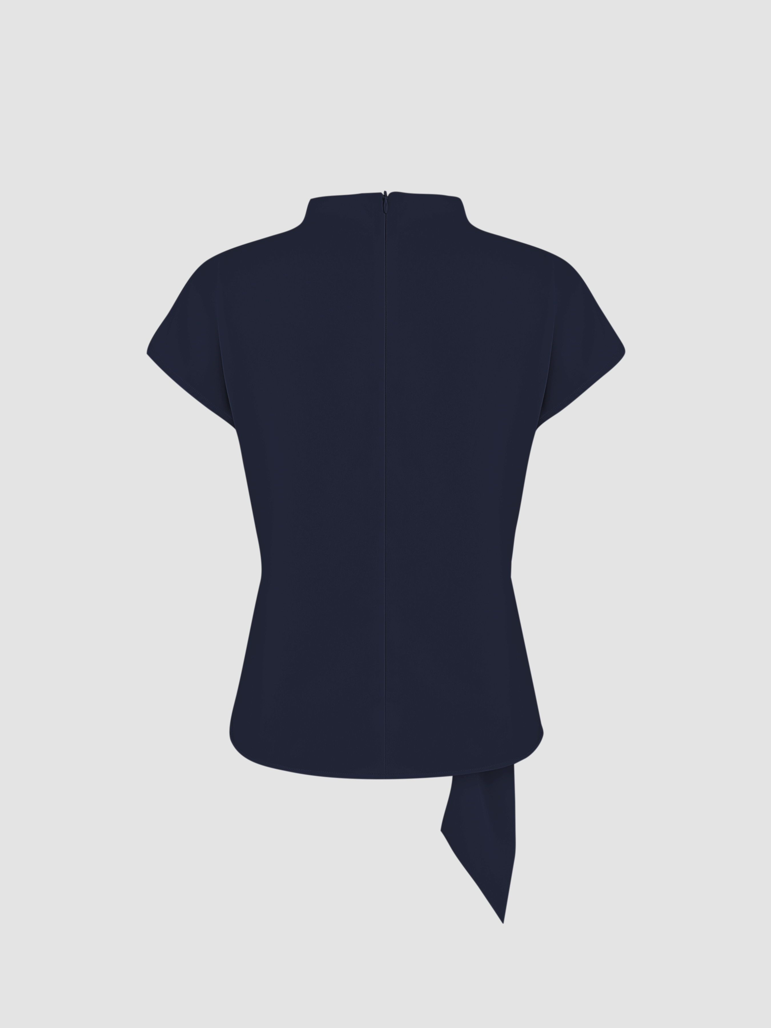 Women Cutout Long Sleeve Top Shirt Low Cut Bodycon Crop Top