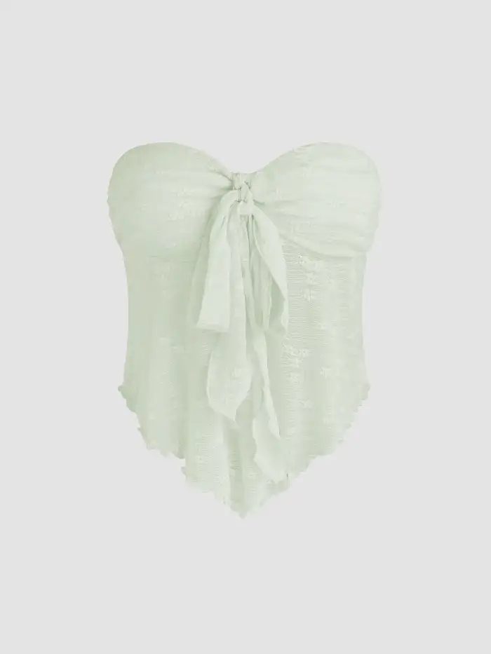Halter Neckline Ruched Cami Top
