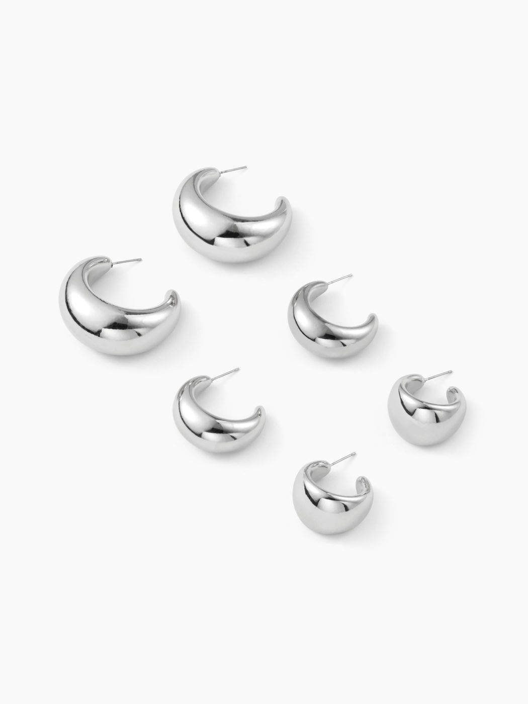 3 PAAR METALL CREOLEN