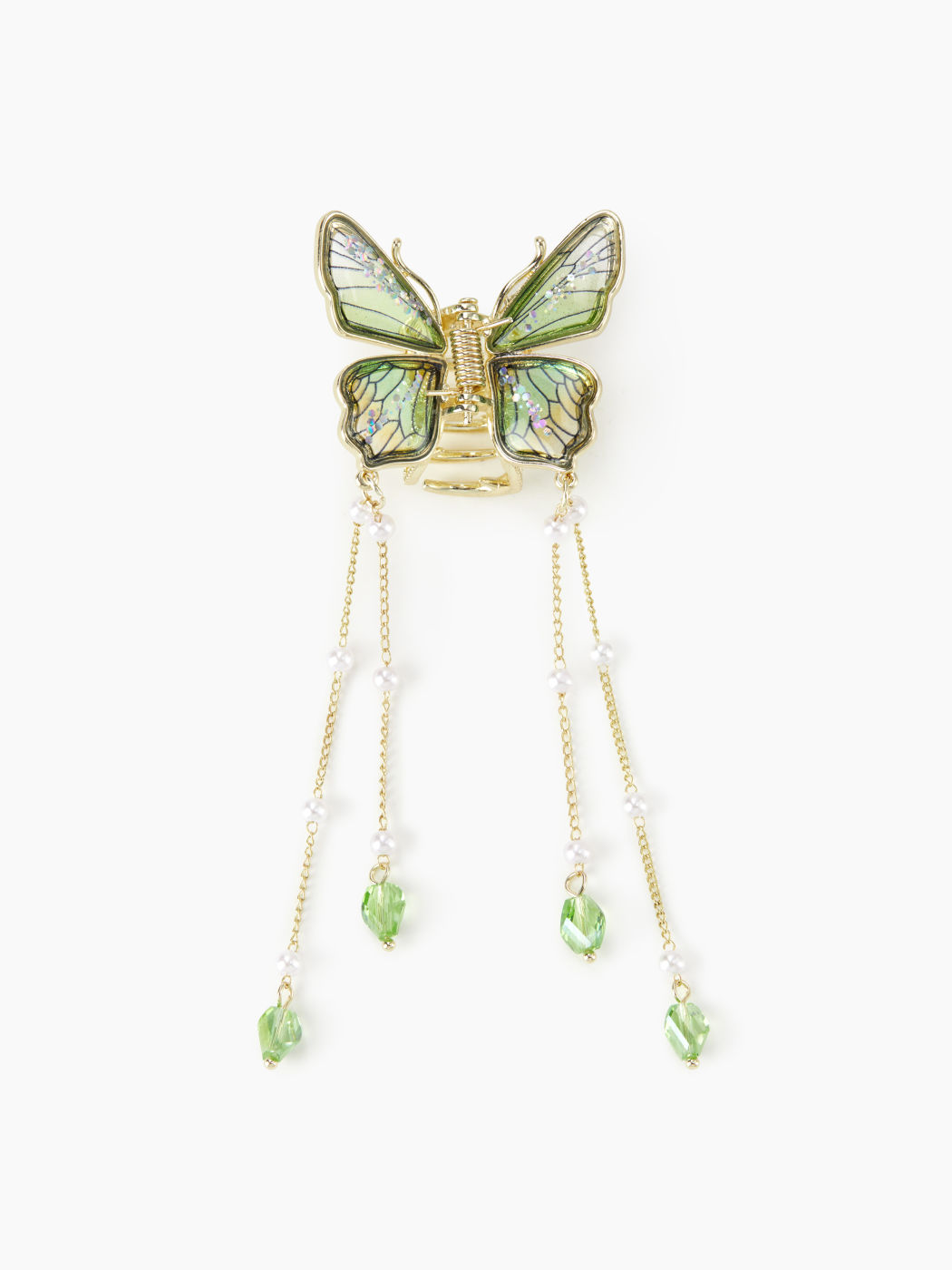 BUTTERFLY TASSEL HAIR CLAW
