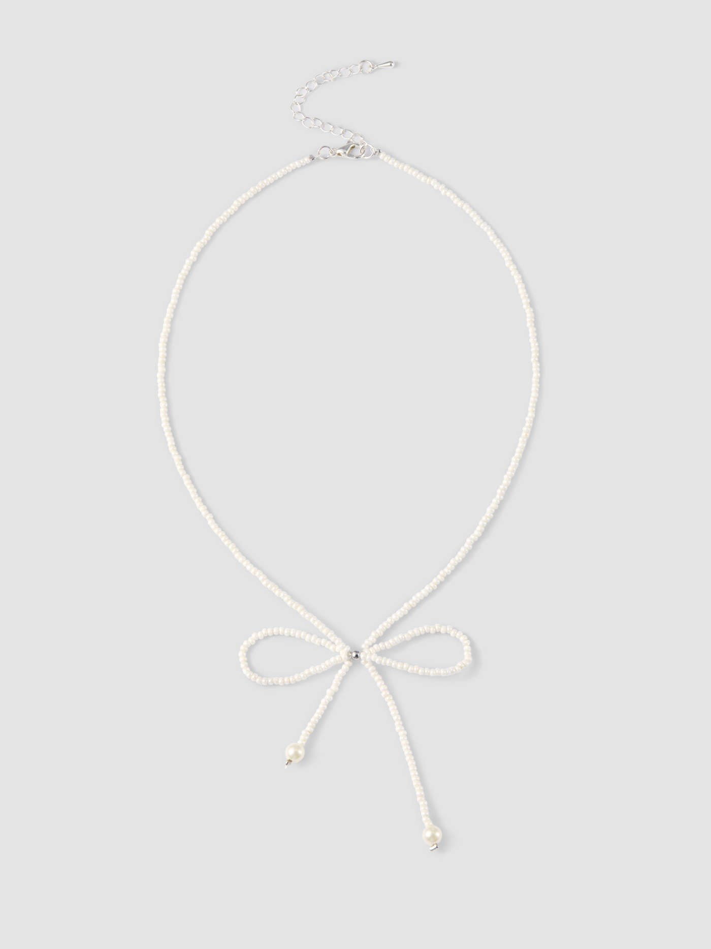 Artifical Pearl FAUX PEARL BEADED BOWKNOT CHOKER  For Date Wedding