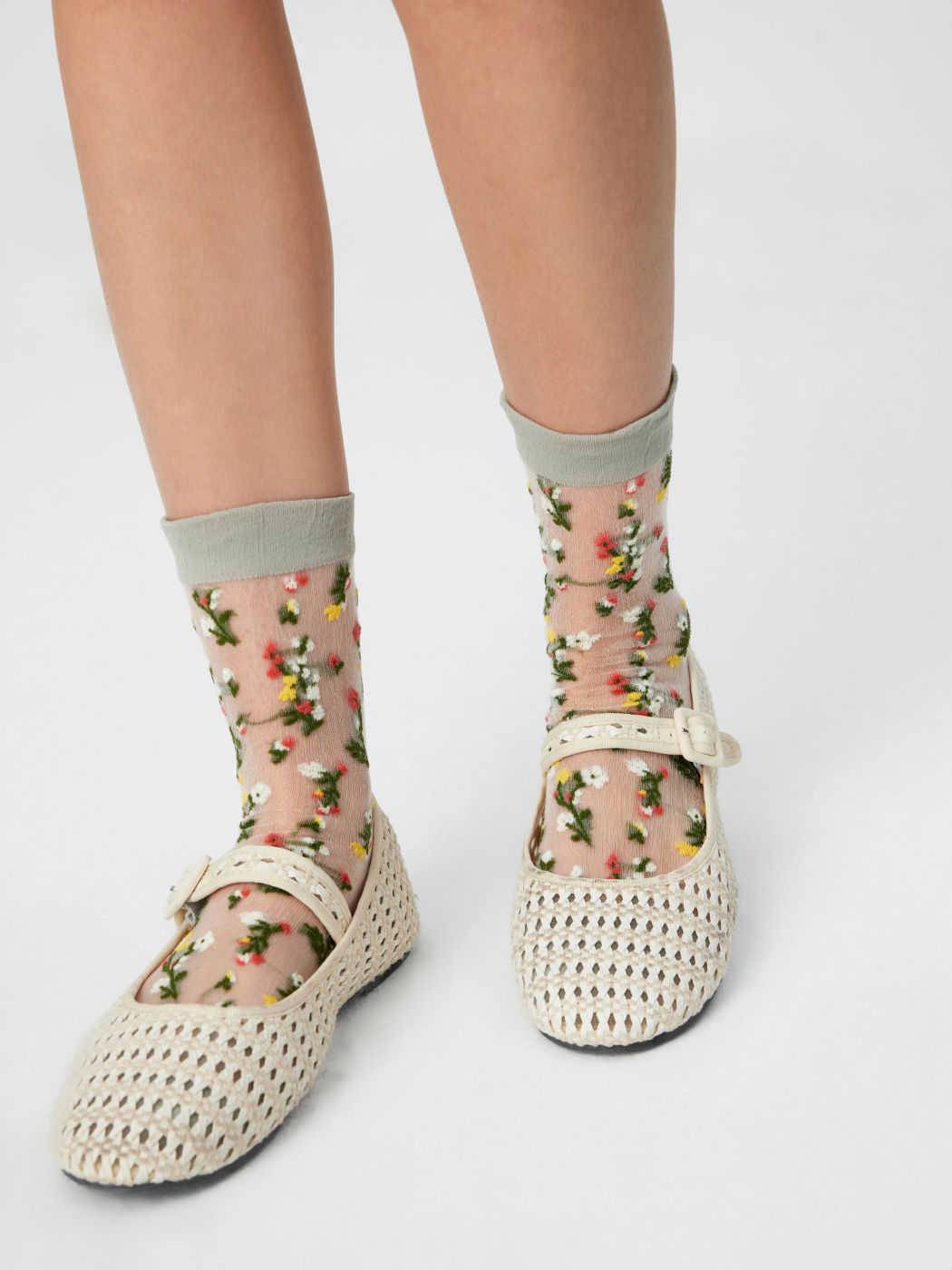 DITSY FLORAL CREW SOCKS