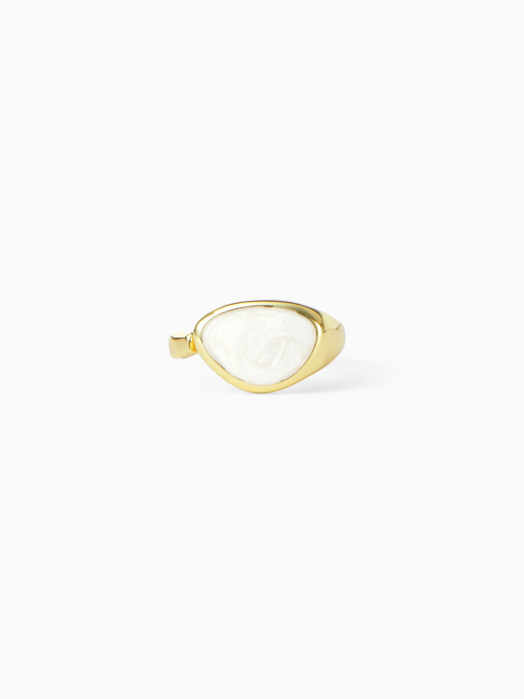 TRIANGLE GEMSTONE RING