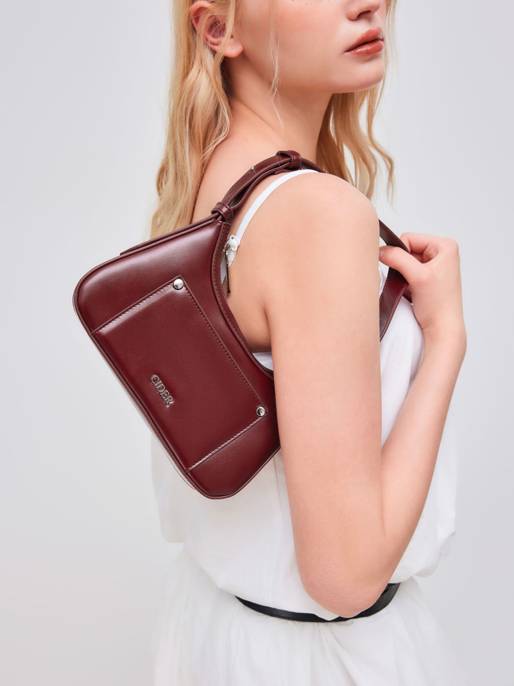 KUNSTLEDER CLUTCH BAG