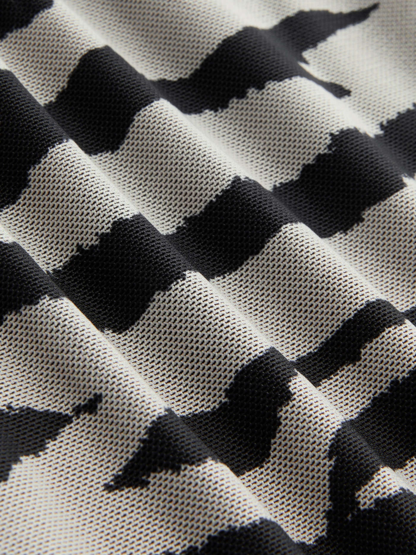 Mesh Cowl Neck Zebra Striped Maxi Dress