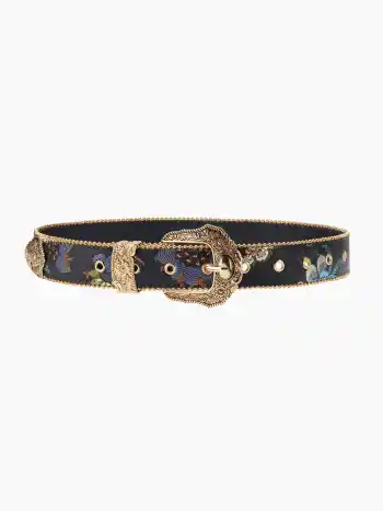 FLORAL WESTERN BELT