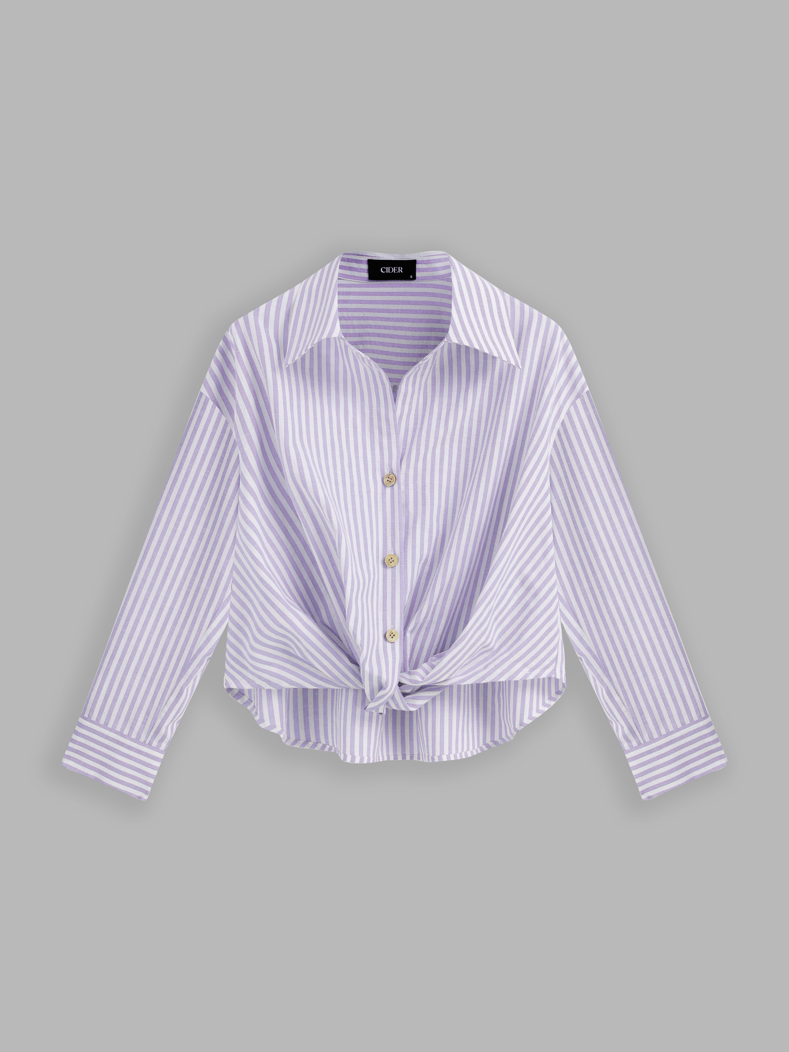 【DISCERNMENT】Tod pigment stripe collar sleeve Tod pigment stripe collar sleeve 3C - DISCERNMENT | 60