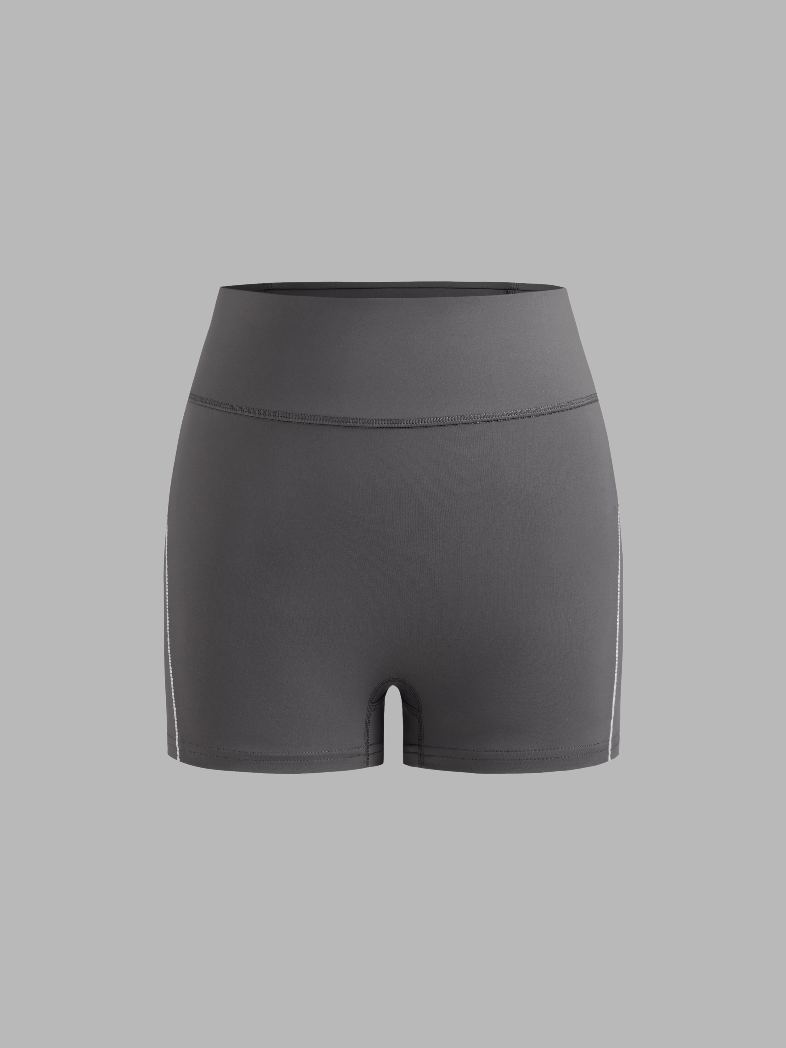 Mid Rise Active Short Knit Fabric CIDERAIRY™ MID RISE ACTIVE SHORTS For Gym/Sports