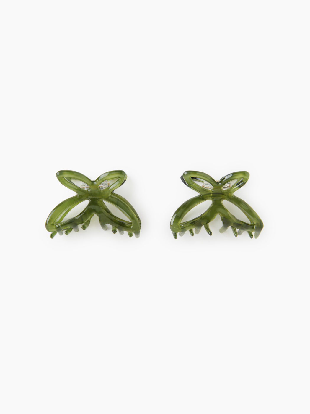 2PCS BUTTERFLY HAIR CLIPS