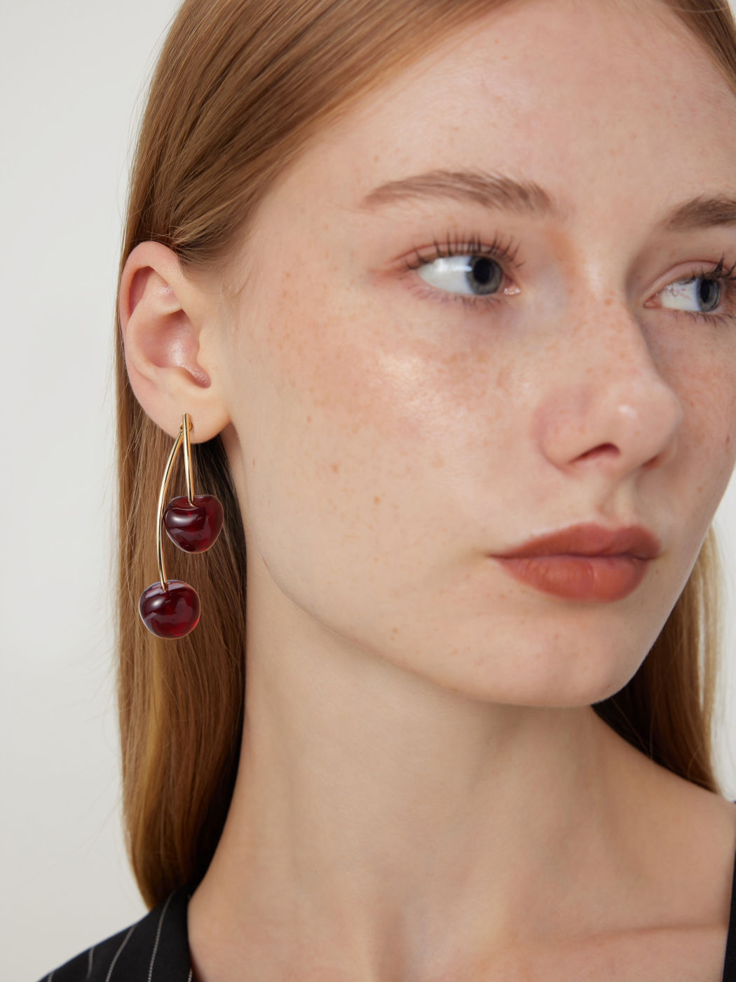 CHERRY DROP EARRINGS
