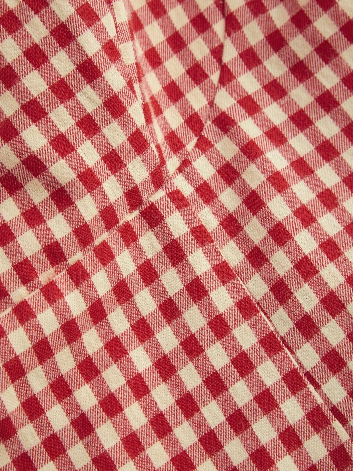 Square Neck Gingham Zipper Mini Dress