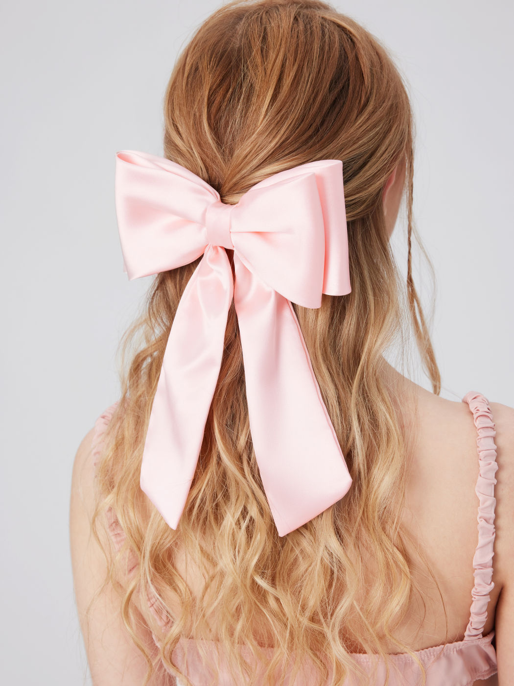 BOWKNOT SATIN HAIR CLIP